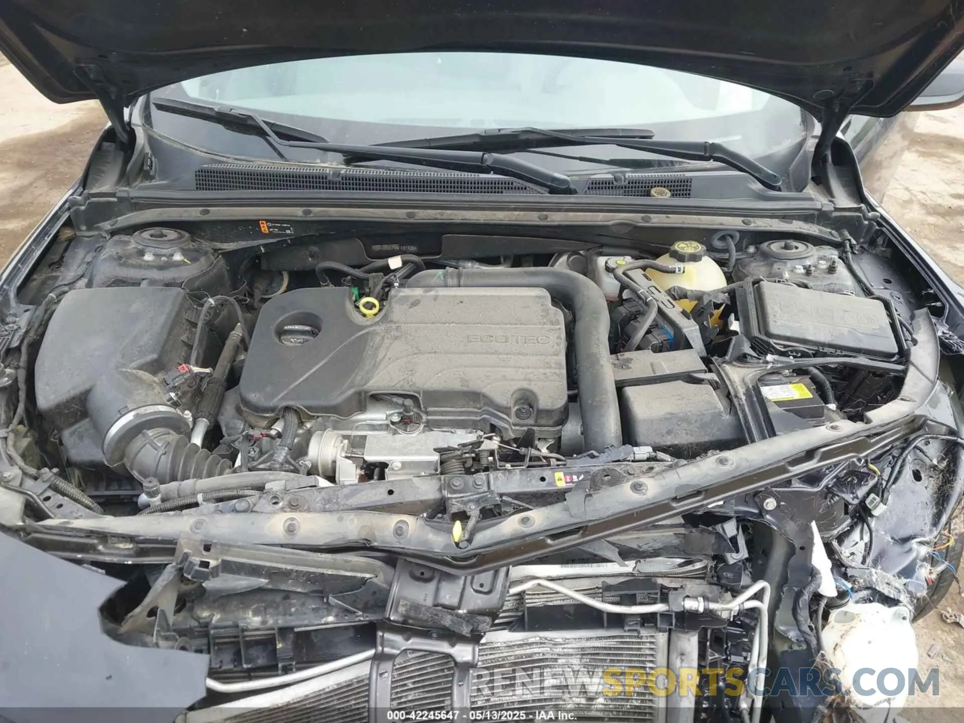 10 Photograph of a damaged car 1G1ZB5ST4NF191408 CHEVROLET MALIBU 2022