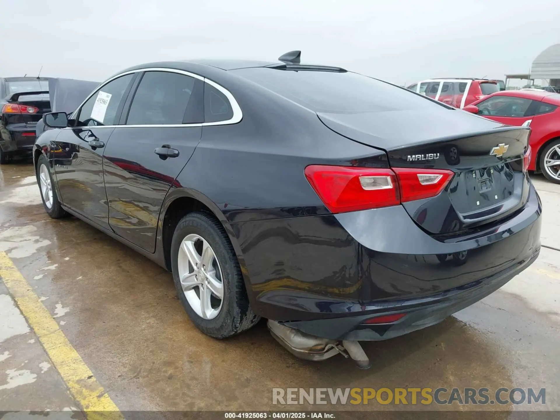 3 Photograph of a damaged car 1G1ZB5ST4NF205453 CHEVROLET MALIBU 2022