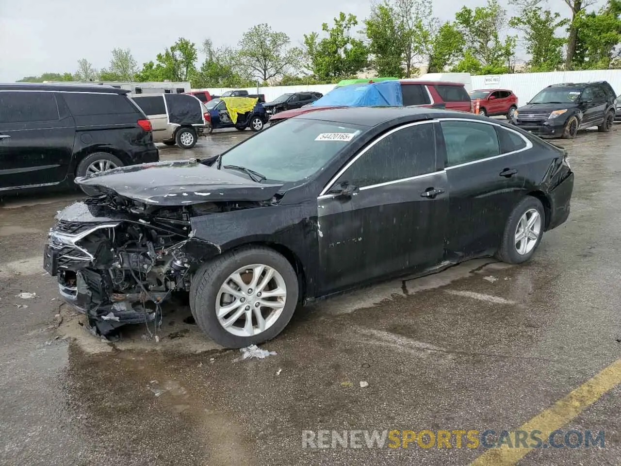 1 Photograph of a damaged car 1G1ZB5ST4NF213973 CHEVROLET MALIBU 2022