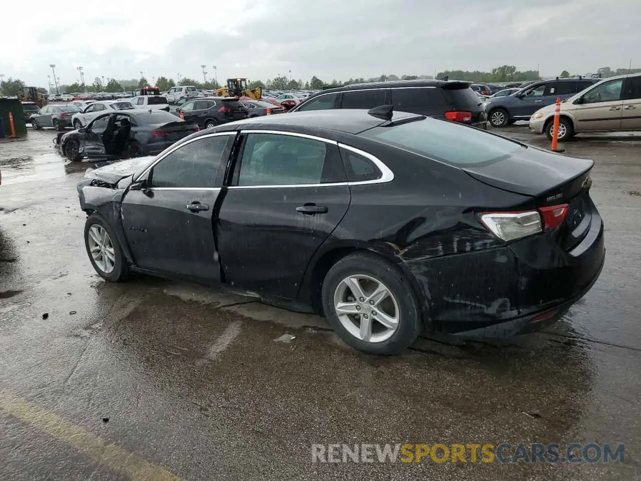 2 Photograph of a damaged car 1G1ZB5ST4NF213973 CHEVROLET MALIBU 2022