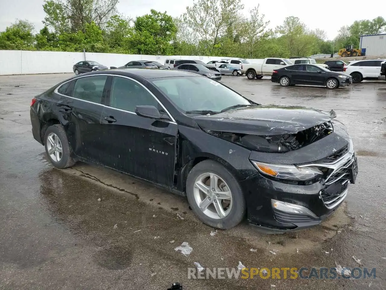 4 Photograph of a damaged car 1G1ZB5ST4NF213973 CHEVROLET MALIBU 2022