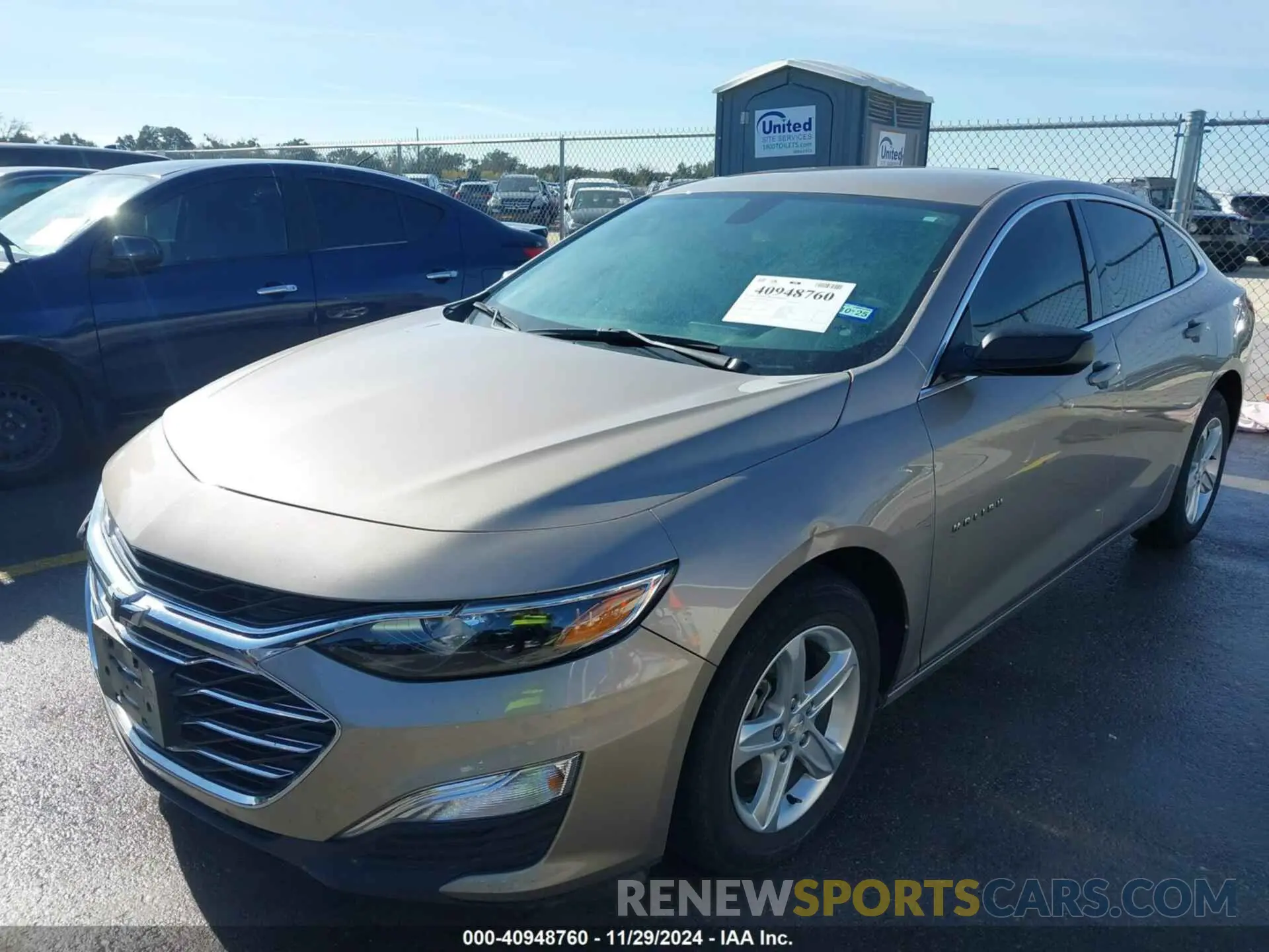 2 Photograph of a damaged car 1G1ZB5ST4NF214461 CHEVROLET MALIBU 2022