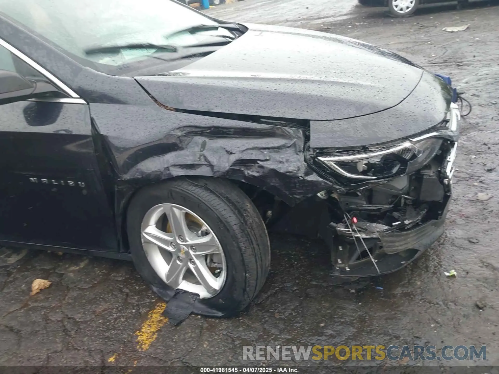 6 Photograph of a damaged car 1G1ZB5ST5NF191840 CHEVROLET MALIBU 2022