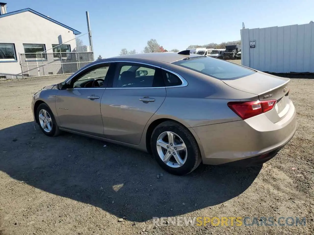 2 Photograph of a damaged car 1G1ZB5ST5NF192017 CHEVROLET MALIBU 2022