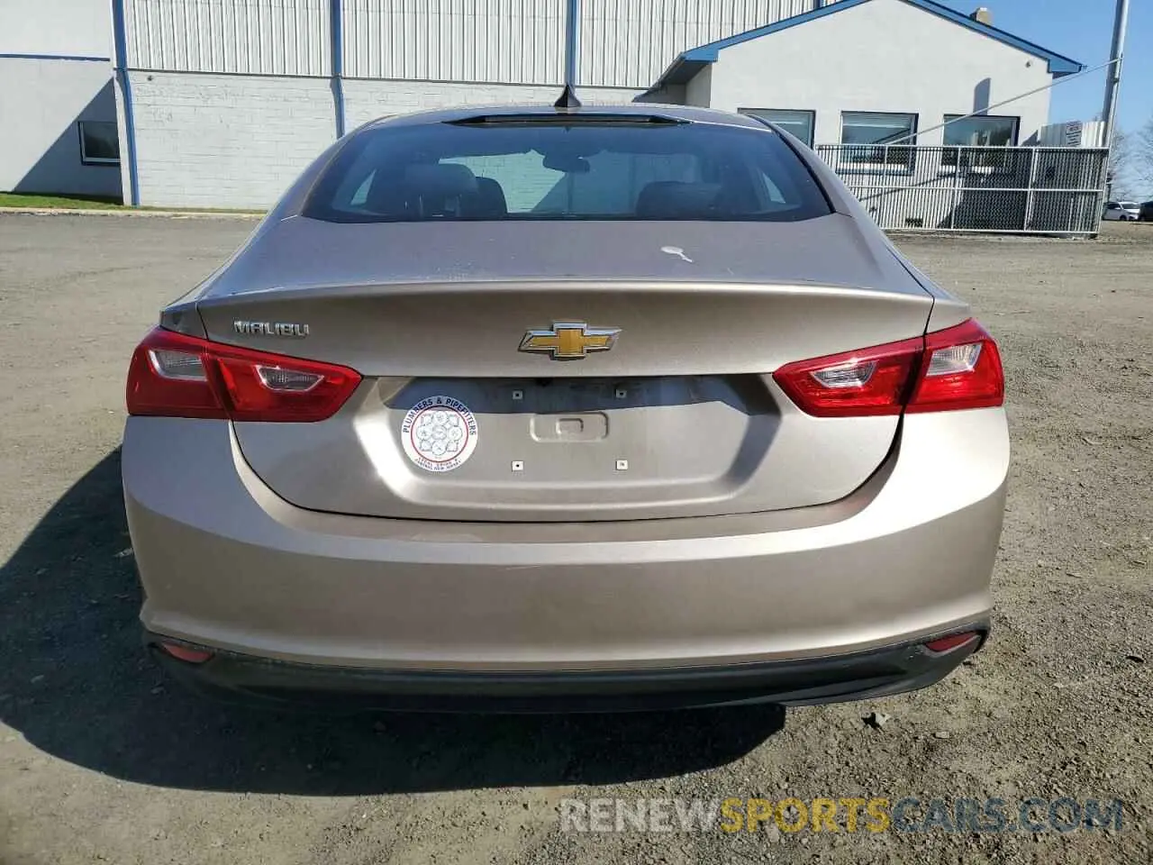 6 Photograph of a damaged car 1G1ZB5ST5NF192017 CHEVROLET MALIBU 2022