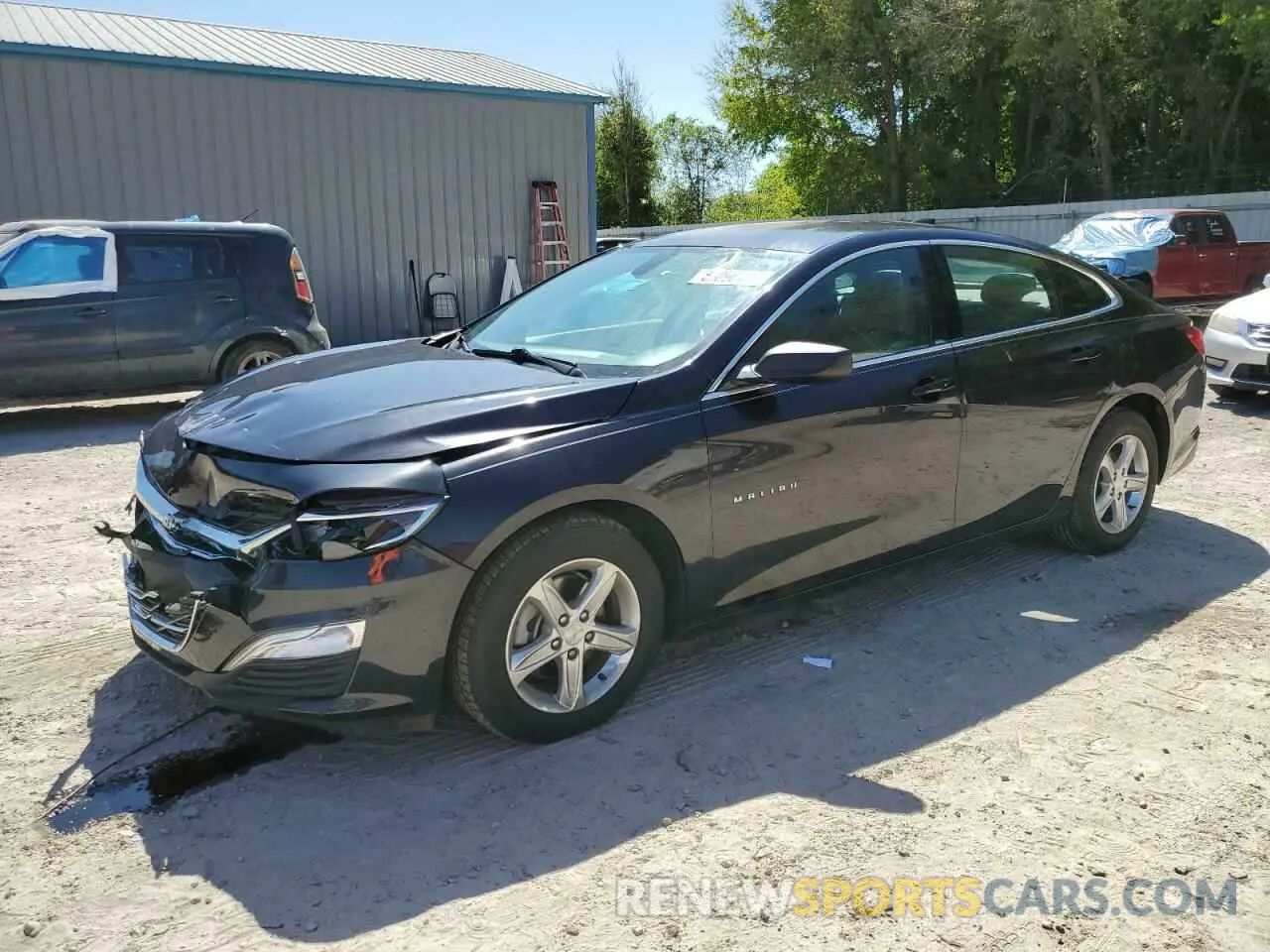 1 Photograph of a damaged car 1G1ZB5ST5NF192096 CHEVROLET MALIBU 2022