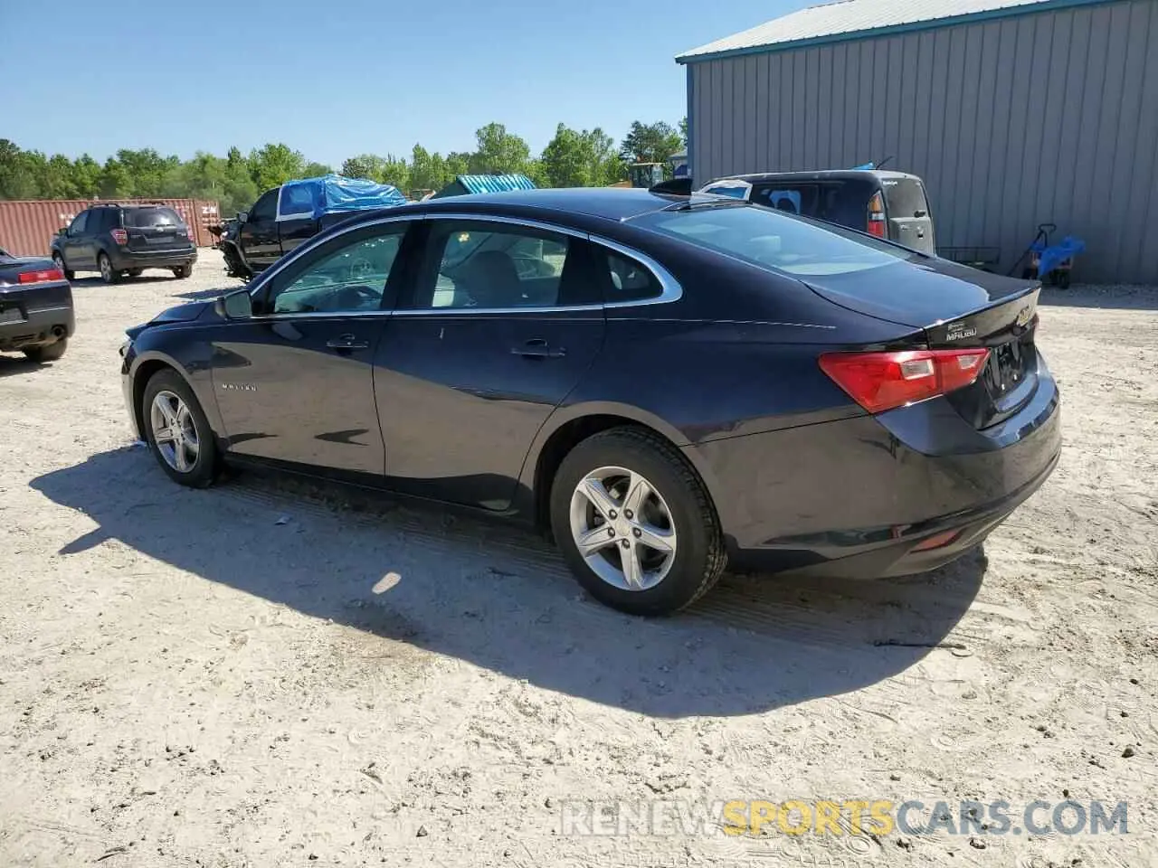 2 Photograph of a damaged car 1G1ZB5ST5NF192096 CHEVROLET MALIBU 2022