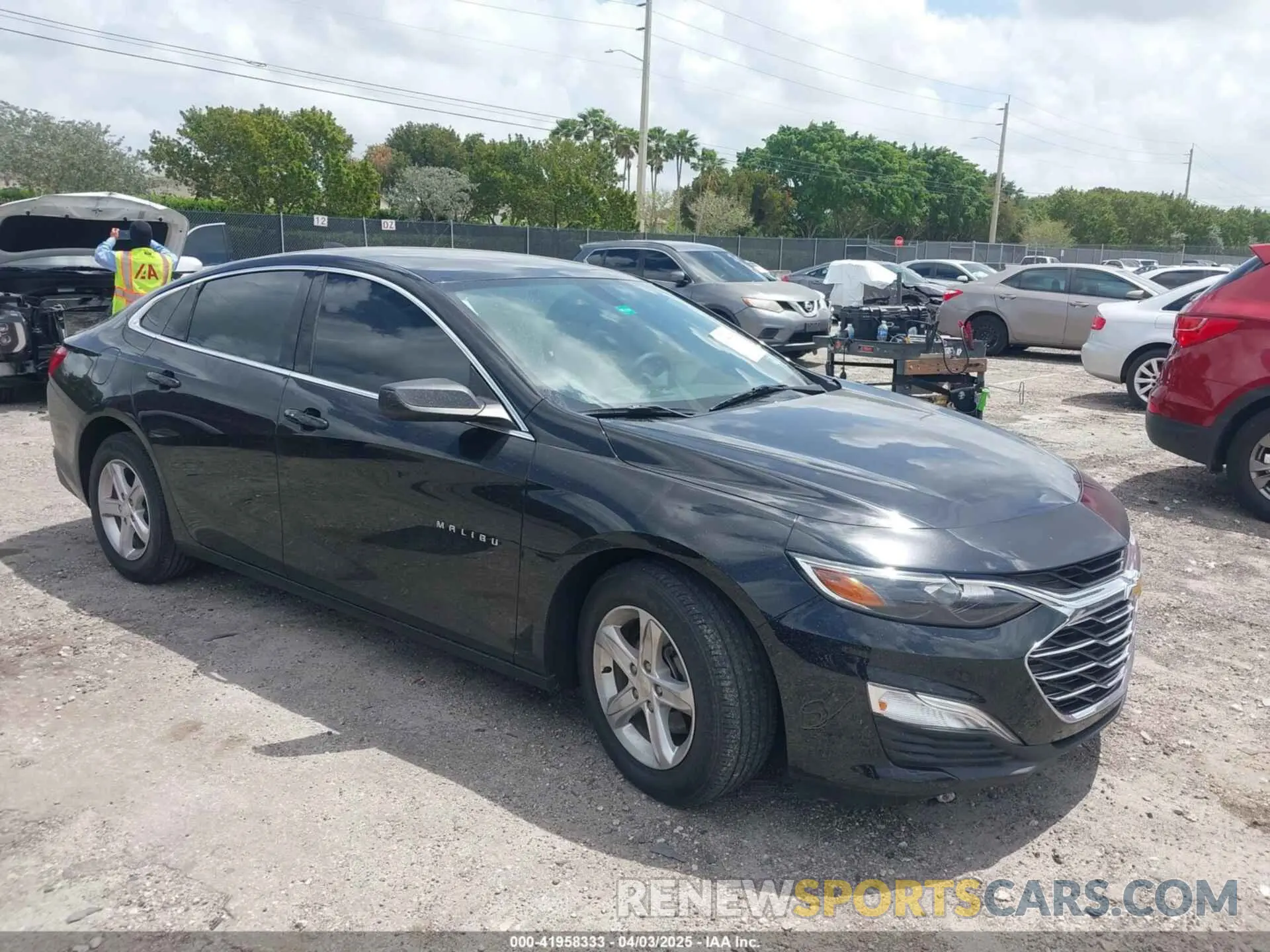 1 Photograph of a damaged car 1G1ZB5ST5NF211567 CHEVROLET MALIBU 2022