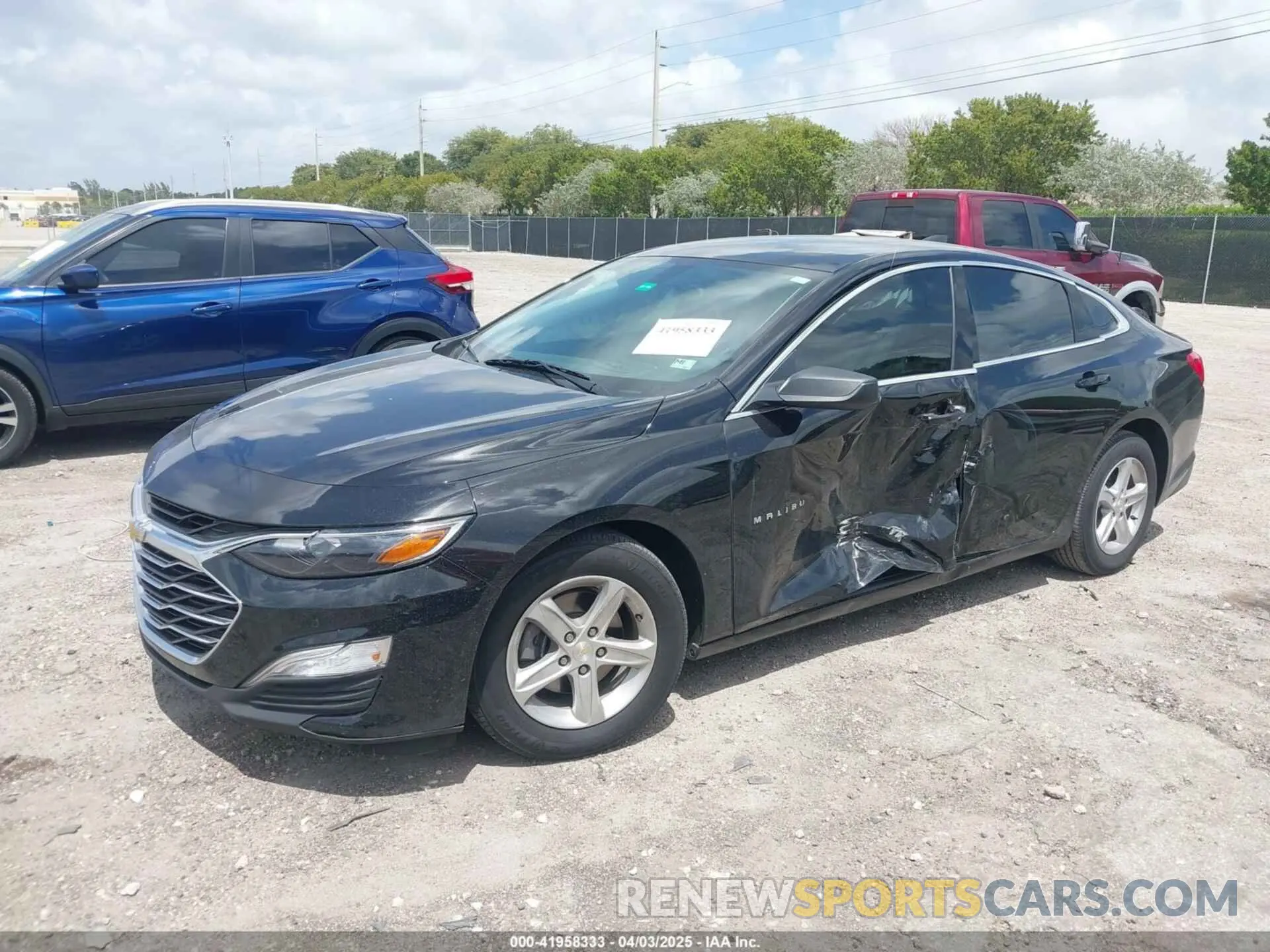 2 Photograph of a damaged car 1G1ZB5ST5NF211567 CHEVROLET MALIBU 2022