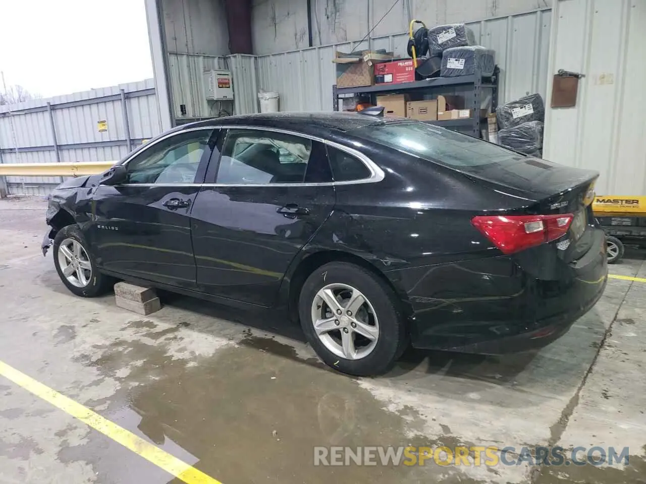 2 Photograph of a damaged car 1G1ZB5ST5NF215201 CHEVROLET MALIBU 2022
