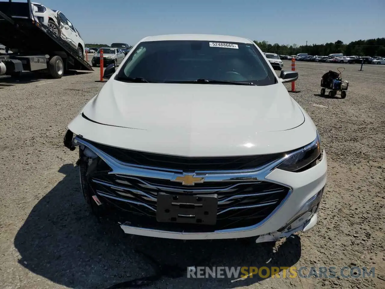 5 Photograph of a damaged car 1G1ZB5ST6NF187280 CHEVROLET MALIBU 2022