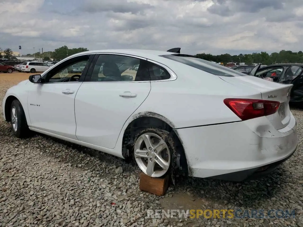 2 Photograph of a damaged car 1G1ZB5ST6NF187585 CHEVROLET MALIBU 2022