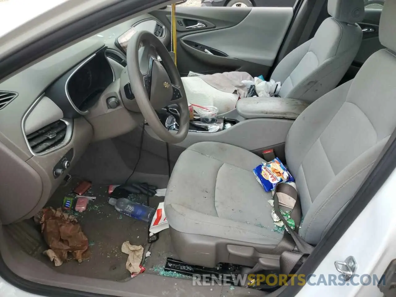 7 Photograph of a damaged car 1G1ZB5ST6NF187585 CHEVROLET MALIBU 2022