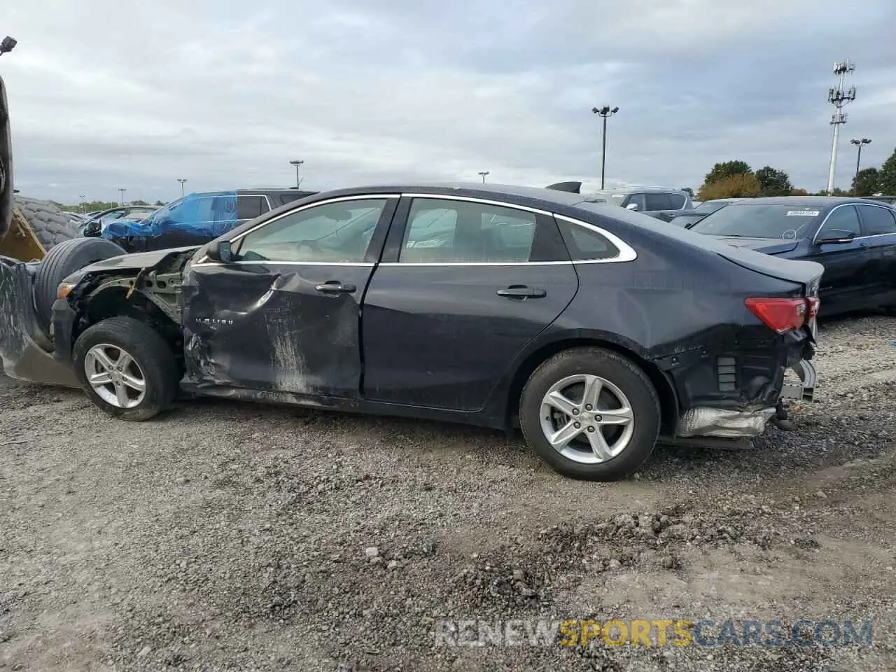 2 Photograph of a damaged car 1G1ZB5ST6NF209827 CHEVROLET MALIBU 2022