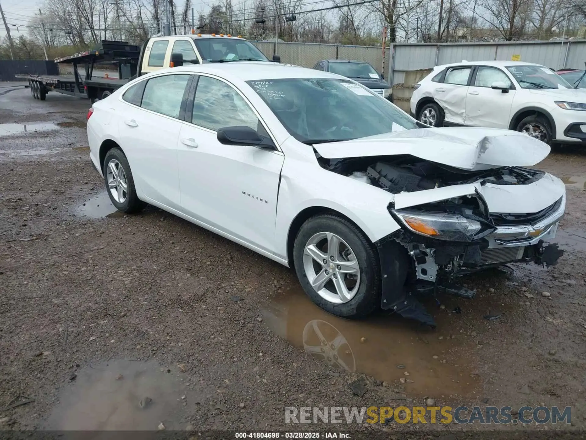 1 Photograph of a damaged car 1G1ZB5ST6NF210427 CHEVROLET MALIBU 2022