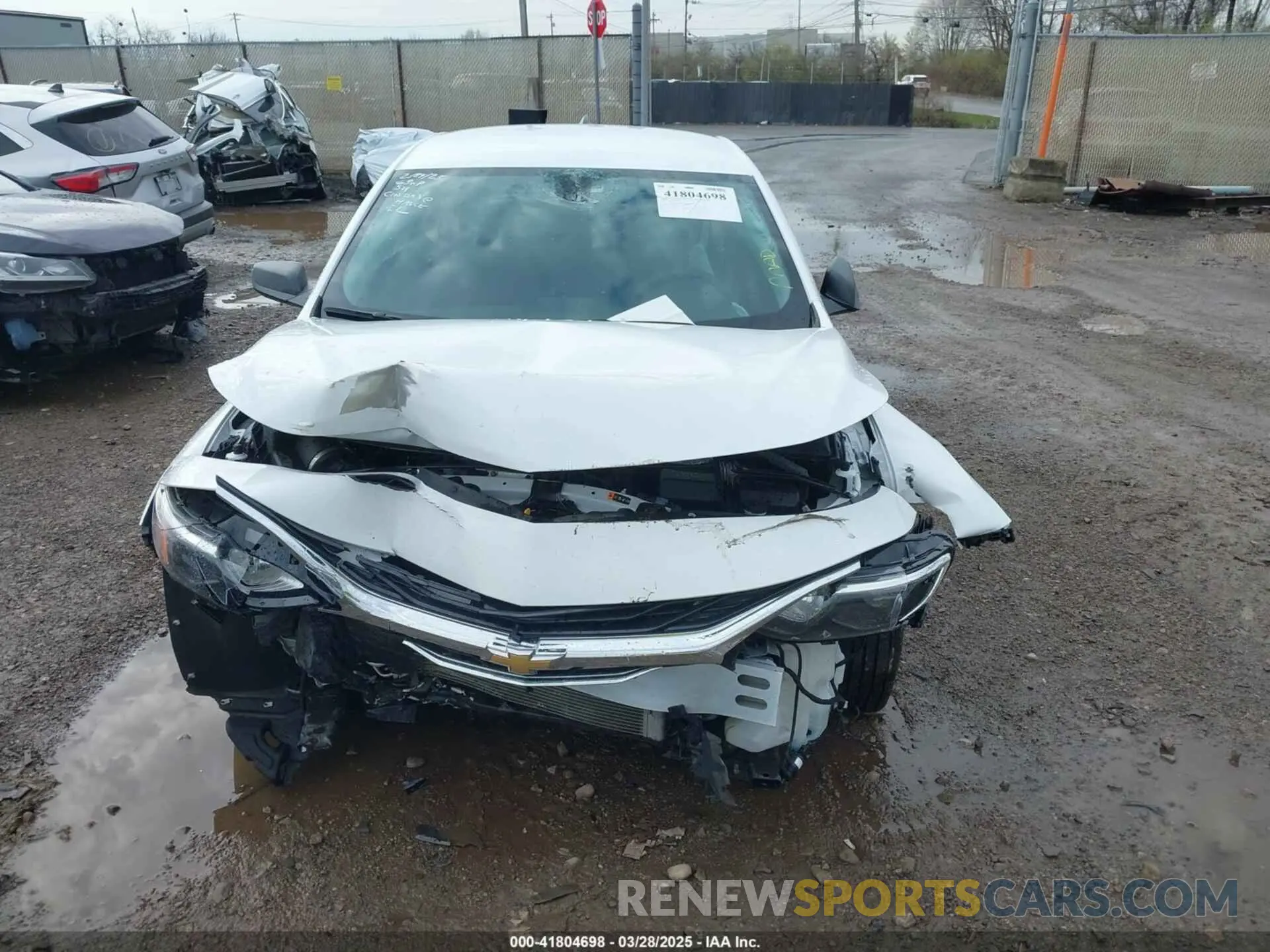 12 Photograph of a damaged car 1G1ZB5ST6NF210427 CHEVROLET MALIBU 2022