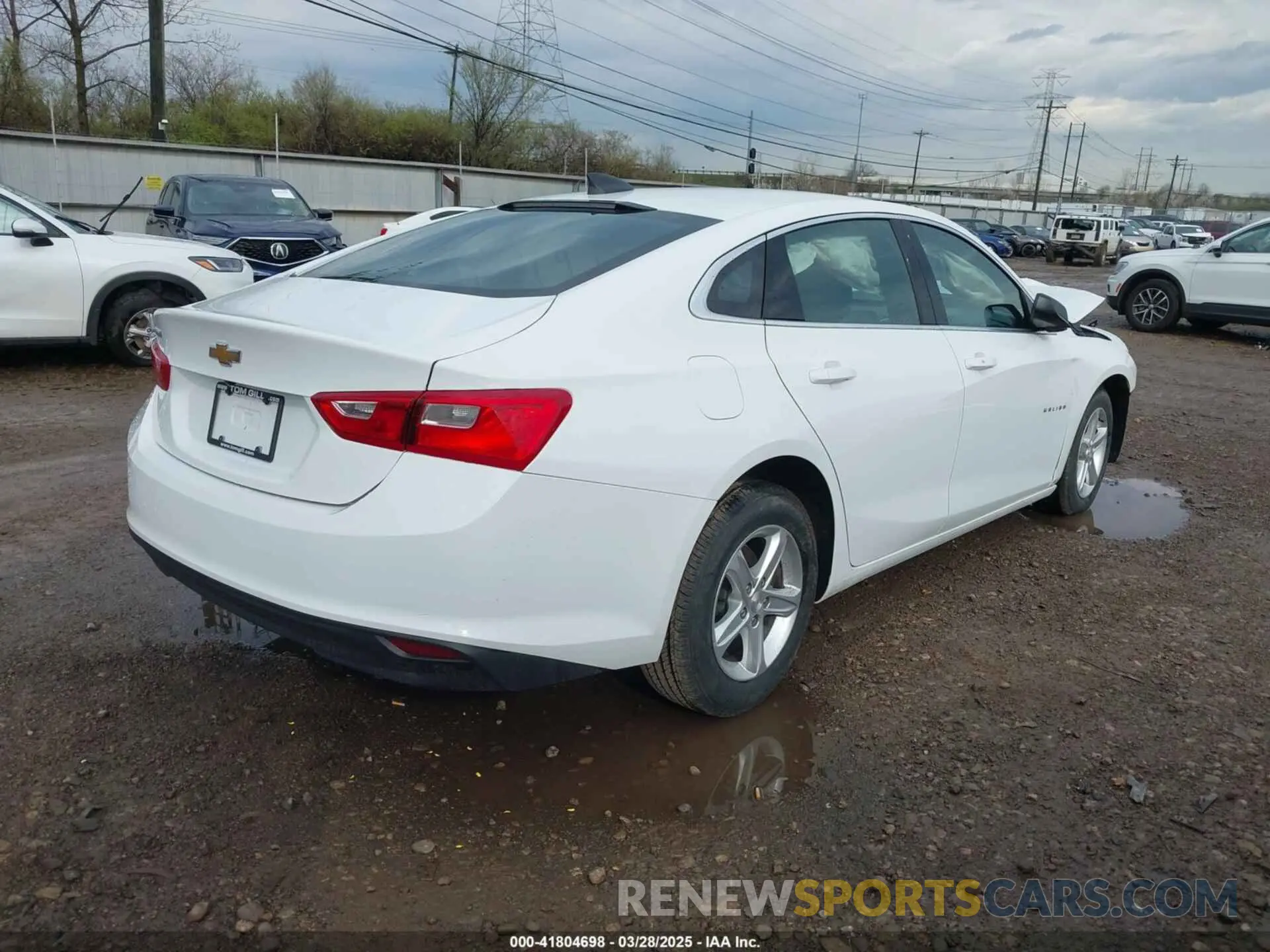 4 Photograph of a damaged car 1G1ZB5ST6NF210427 CHEVROLET MALIBU 2022