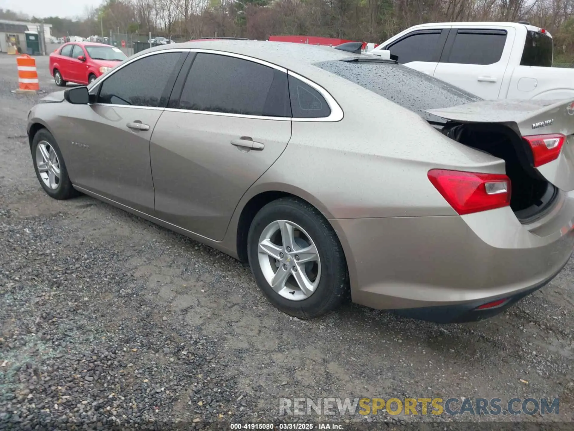 3 Photograph of a damaged car 1G1ZB5ST6NF211058 CHEVROLET MALIBU 2022