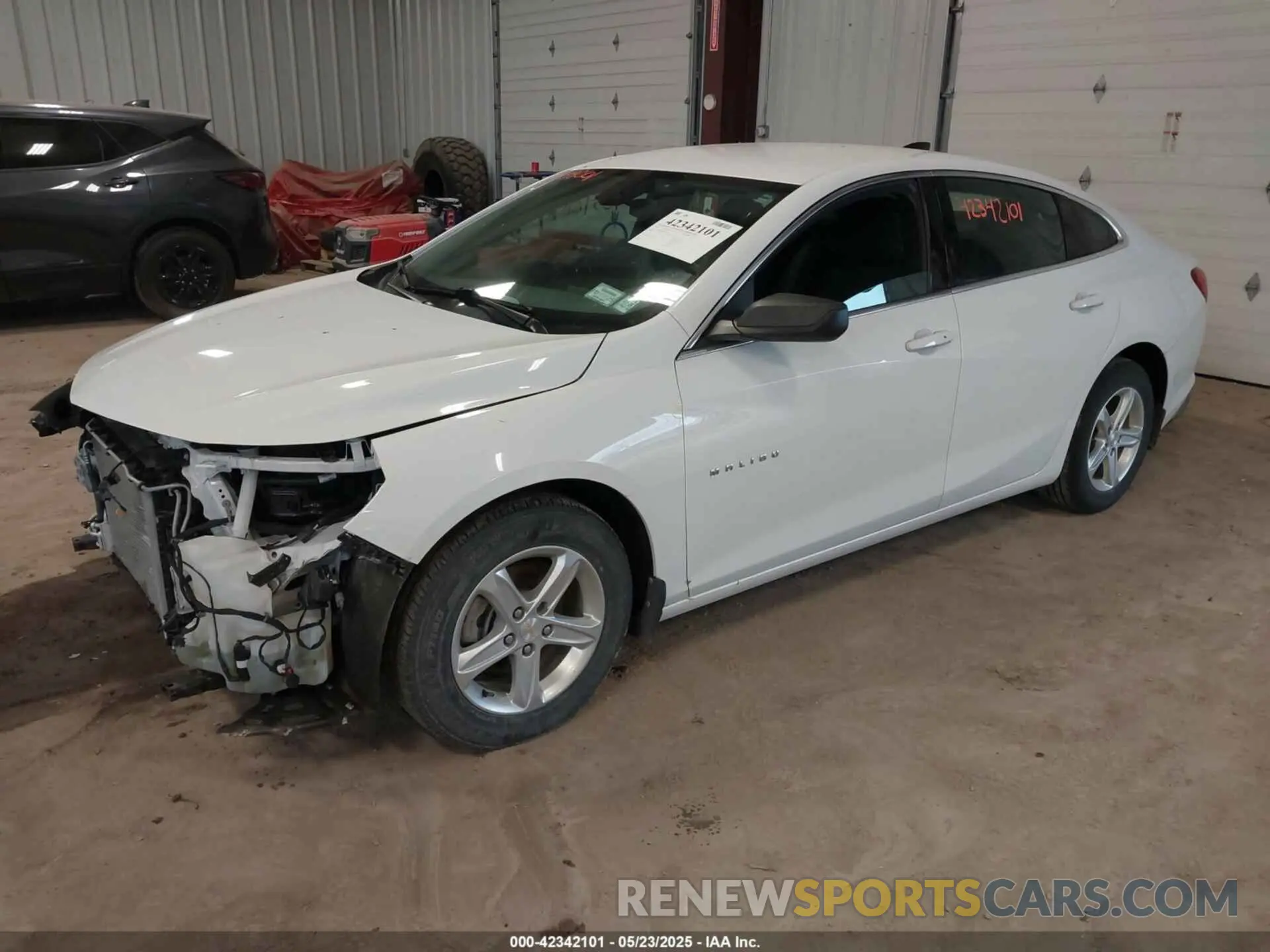 2 Photograph of a damaged car 1G1ZB5ST6NF211528 CHEVROLET MALIBU 2022