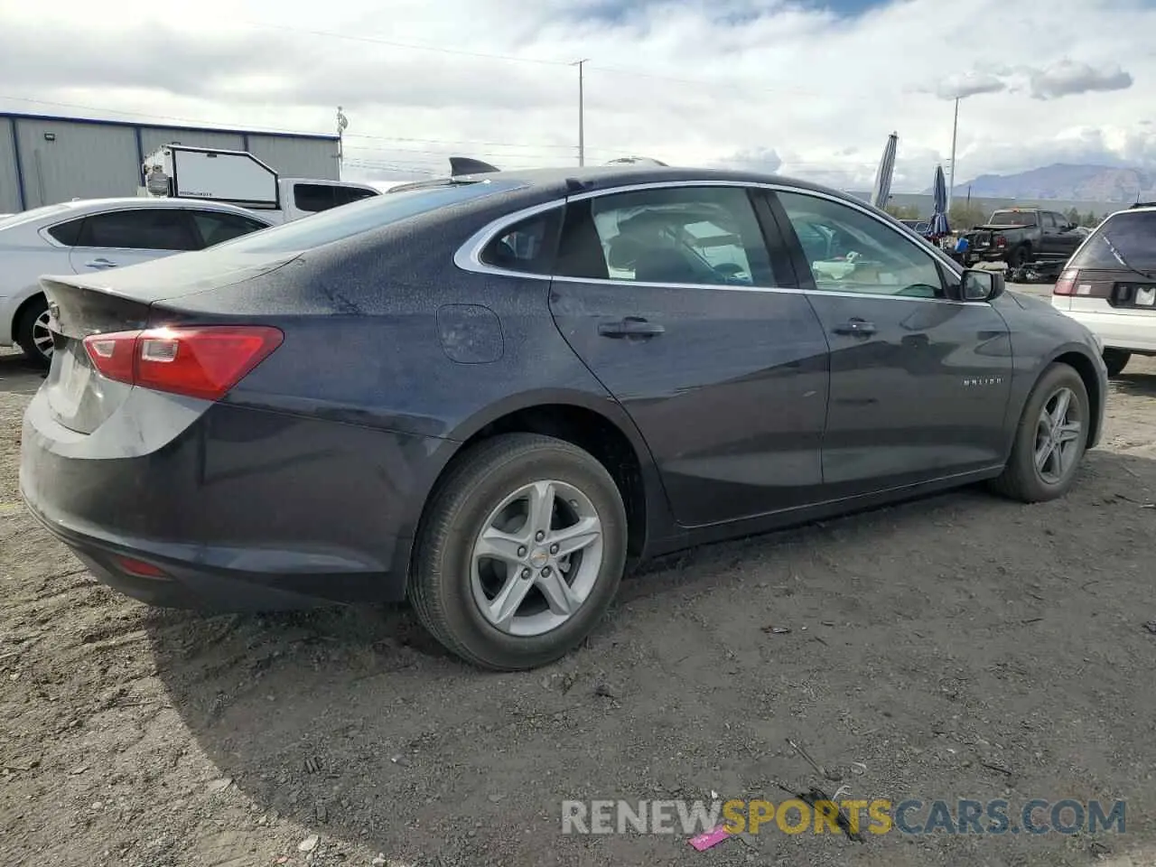3 Photograph of a damaged car 1G1ZB5ST6NF213117 CHEVROLET MALIBU 2022