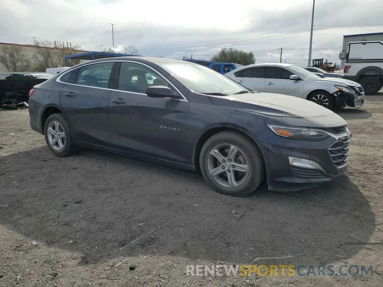 4 Photograph of a damaged car 1G1ZB5ST6NF213117 CHEVROLET MALIBU 2022