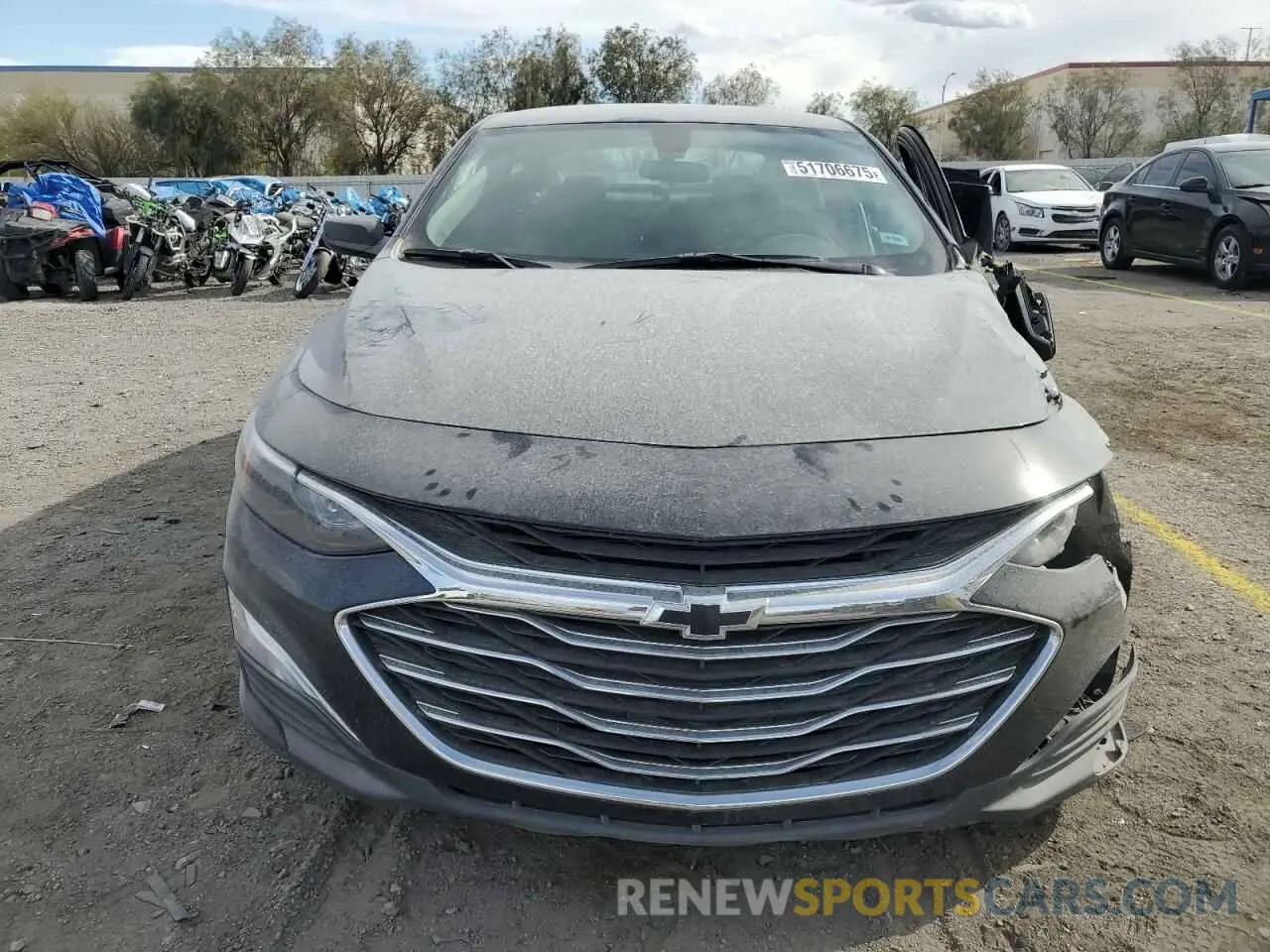 5 Photograph of a damaged car 1G1ZB5ST6NF213117 CHEVROLET MALIBU 2022