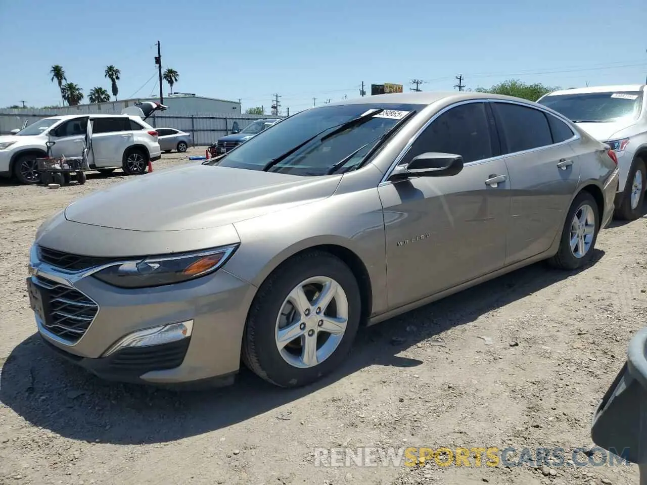 1 Photograph of a damaged car 1G1ZB5ST7NF189152 CHEVROLET MALIBU 2022