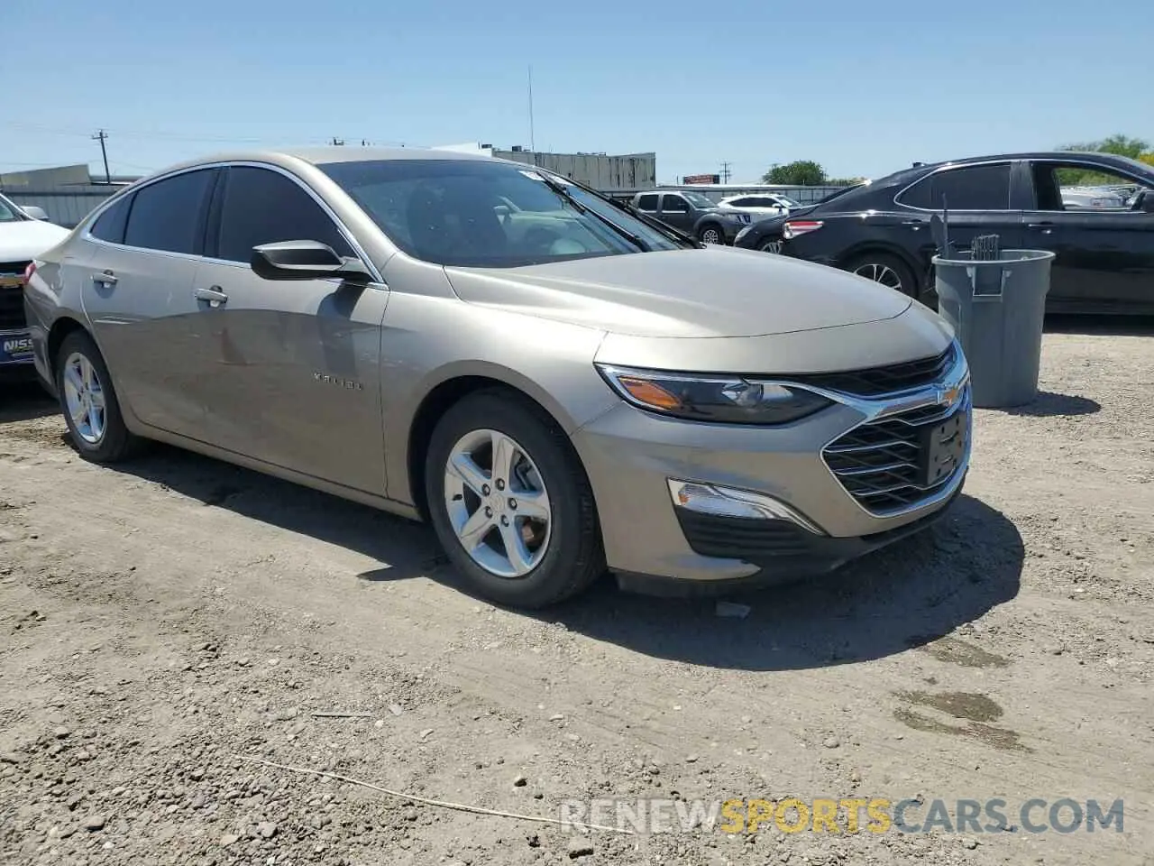 4 Photograph of a damaged car 1G1ZB5ST7NF189152 CHEVROLET MALIBU 2022