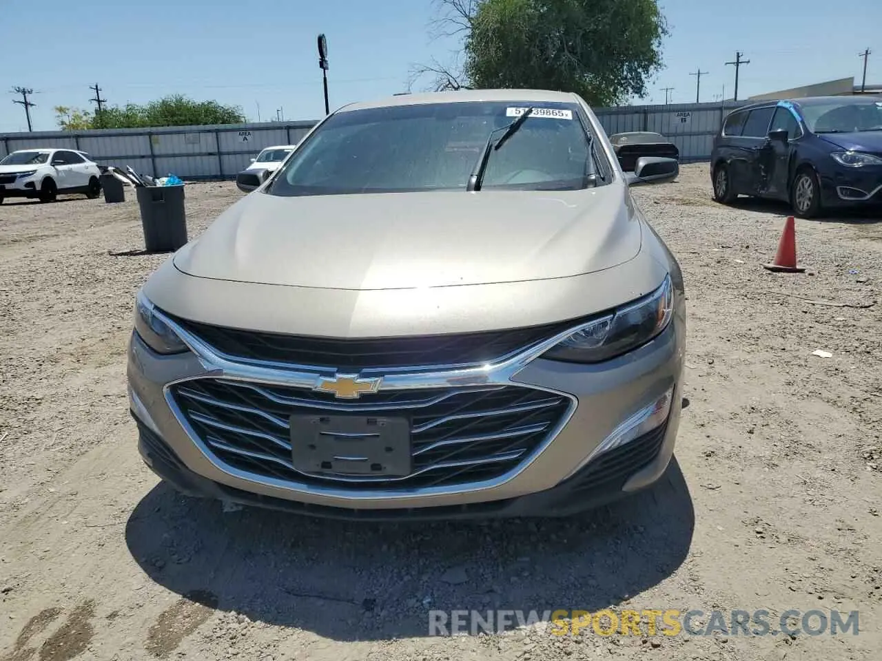 5 Photograph of a damaged car 1G1ZB5ST7NF189152 CHEVROLET MALIBU 2022