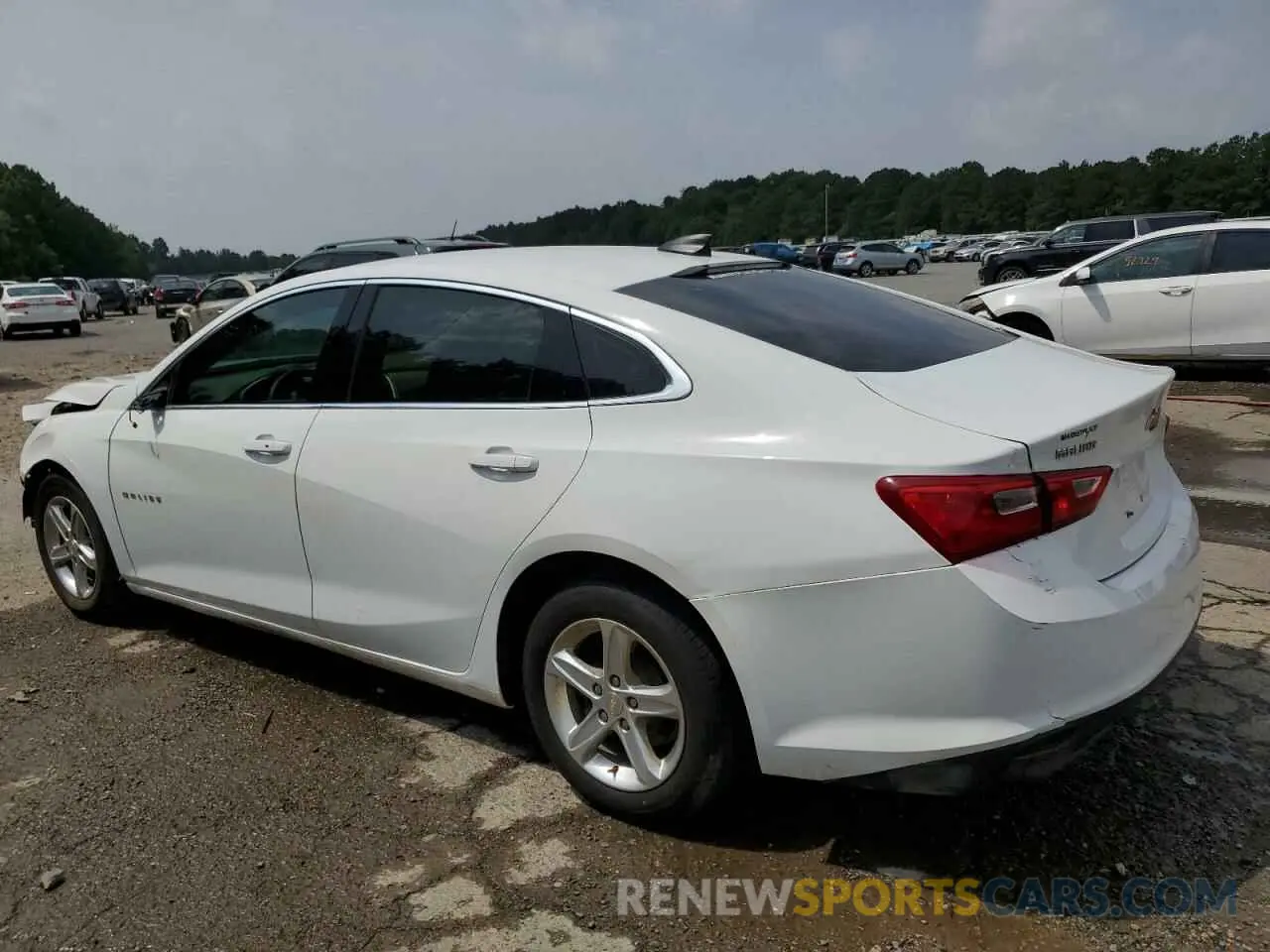 2 Photograph of a damaged car 1G1ZB5ST7NF207648 CHEVROLET MALIBU 2022