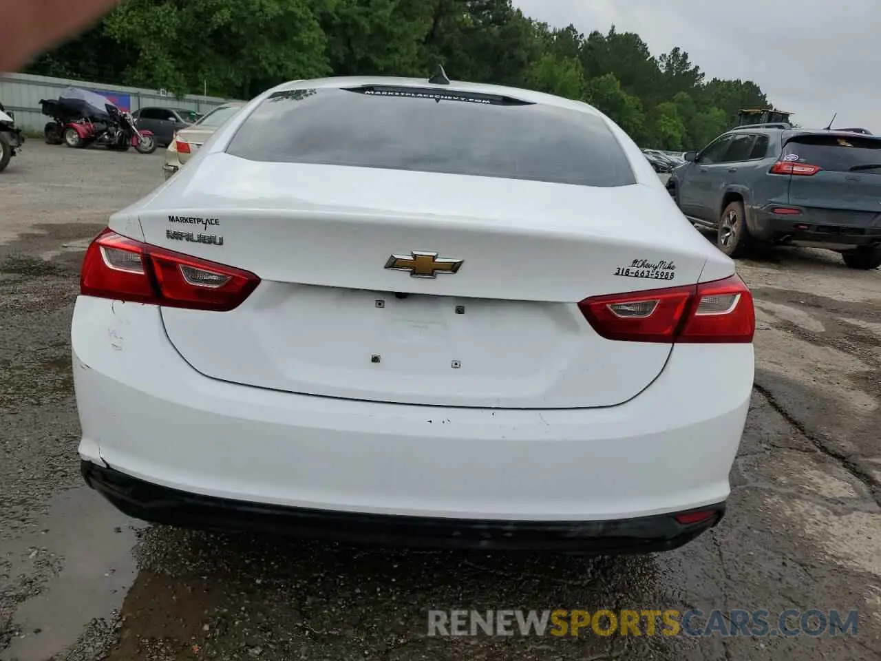 6 Photograph of a damaged car 1G1ZB5ST7NF207648 CHEVROLET MALIBU 2022