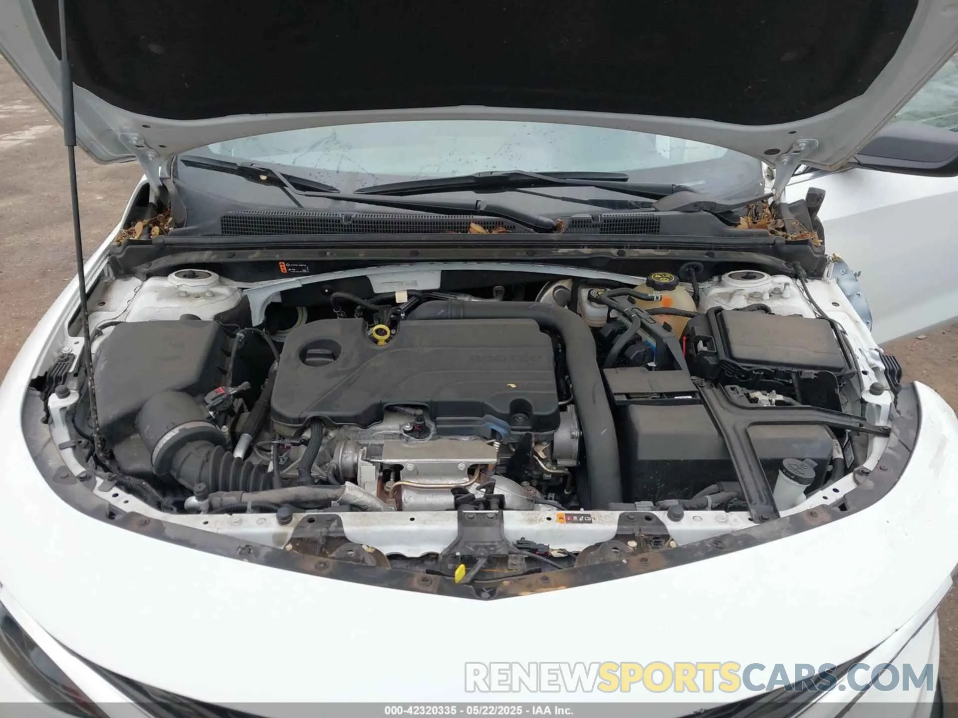 10 Photograph of a damaged car 1G1ZB5ST8NF186308 CHEVROLET MALIBU 2022