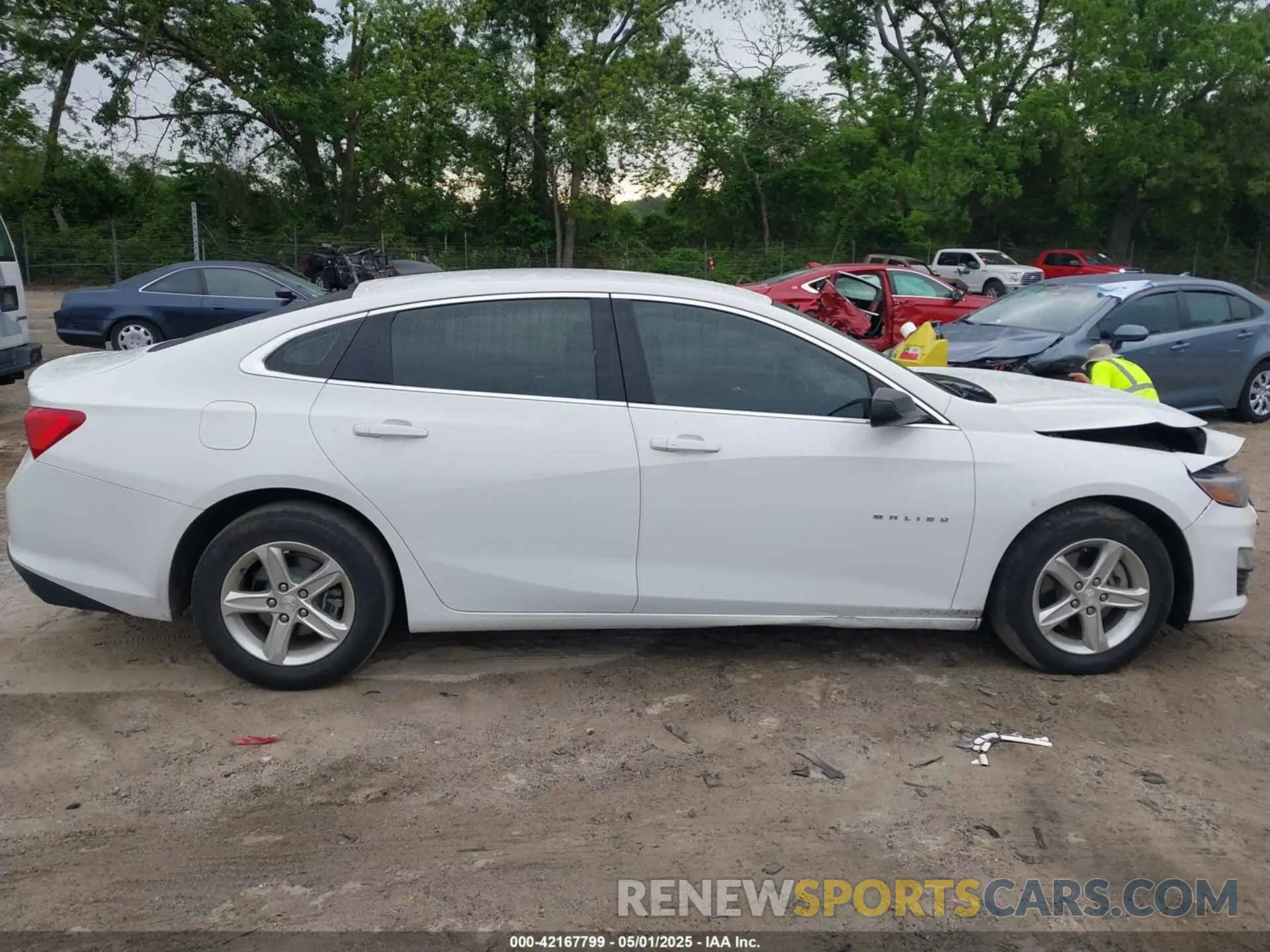 13 Photograph of a damaged car 1G1ZB5ST8NF190018 CHEVROLET MALIBU 2022