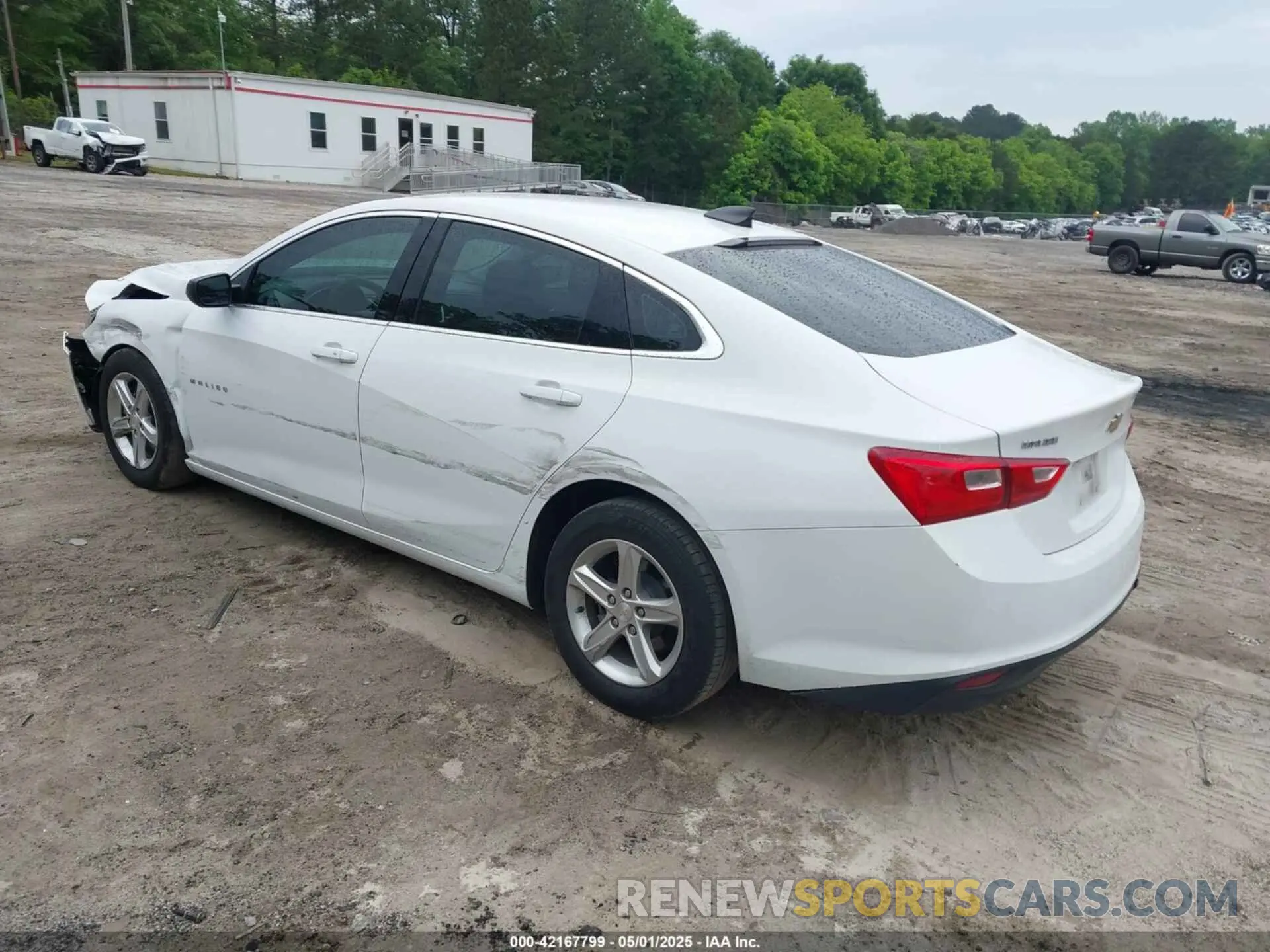 3 Photograph of a damaged car 1G1ZB5ST8NF190018 CHEVROLET MALIBU 2022