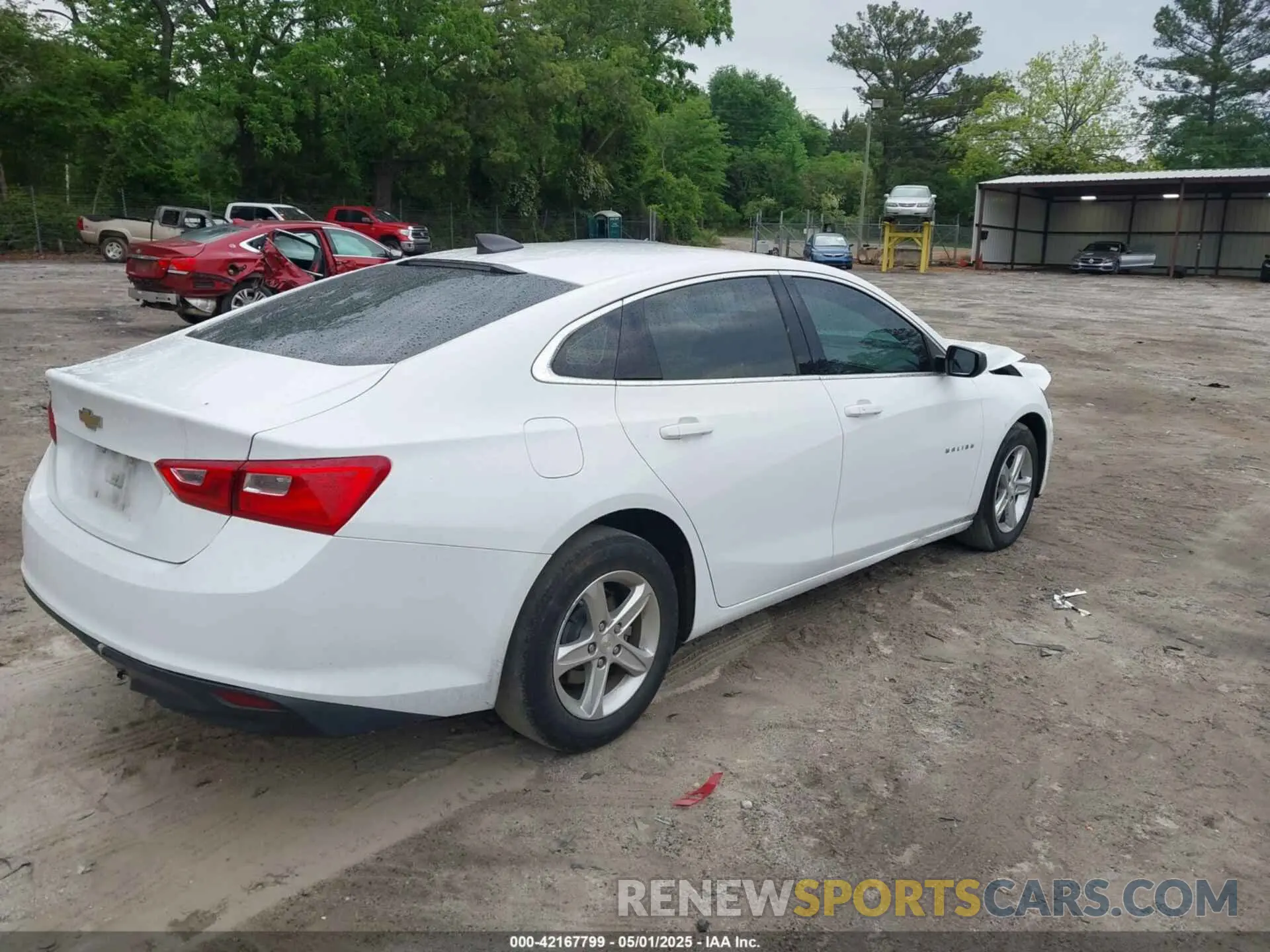 4 Photograph of a damaged car 1G1ZB5ST8NF190018 CHEVROLET MALIBU 2022