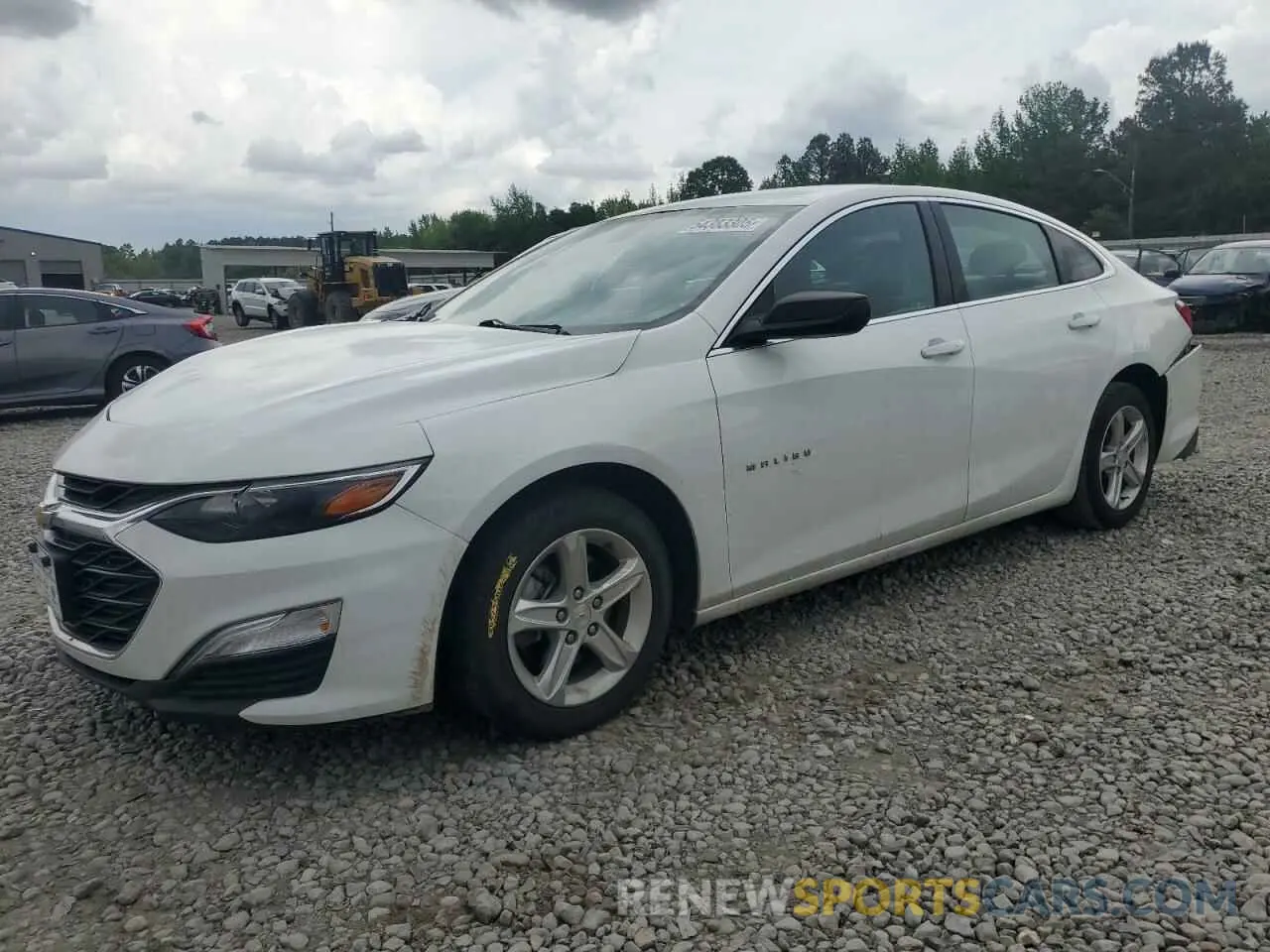 1 Photograph of a damaged car 1G1ZB5ST8NF190519 CHEVROLET MALIBU 2022
