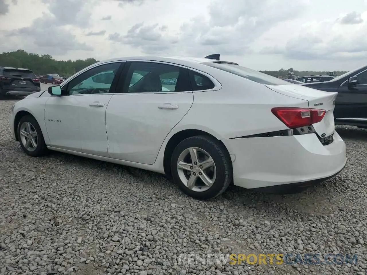 2 Photograph of a damaged car 1G1ZB5ST8NF190519 CHEVROLET MALIBU 2022