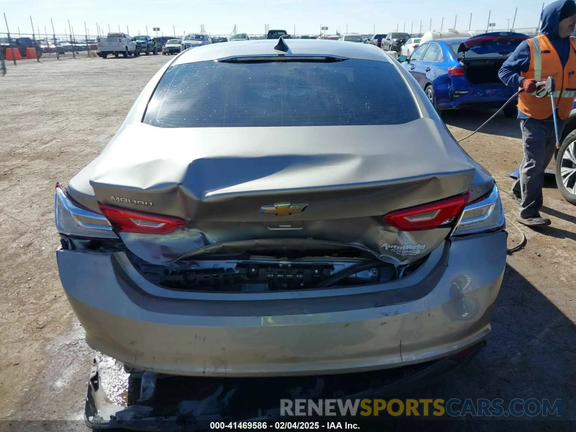 16 Photograph of a damaged car 1G1ZB5ST8NF192044 CHEVROLET MALIBU 2022