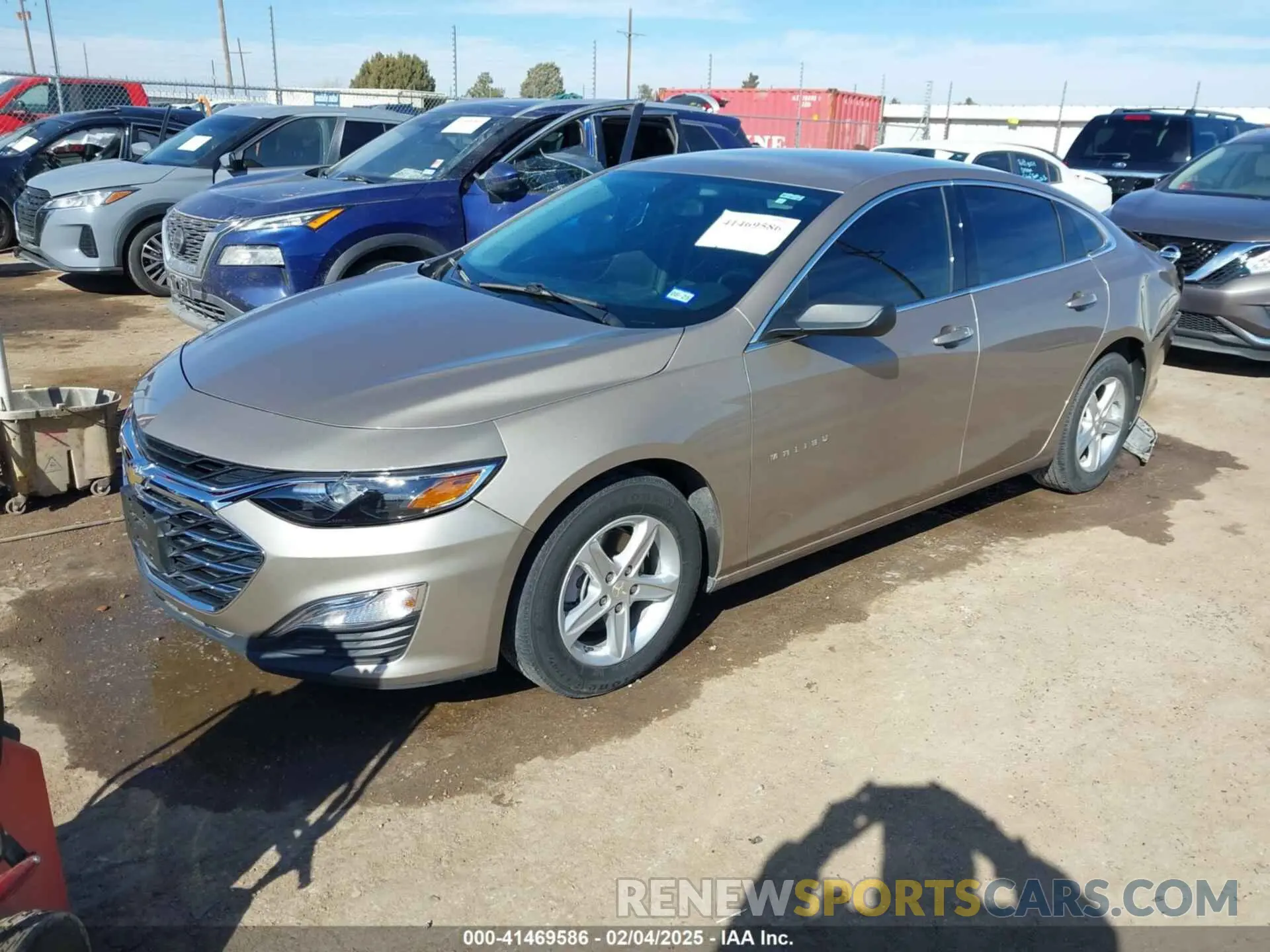 2 Photograph of a damaged car 1G1ZB5ST8NF192044 CHEVROLET MALIBU 2022