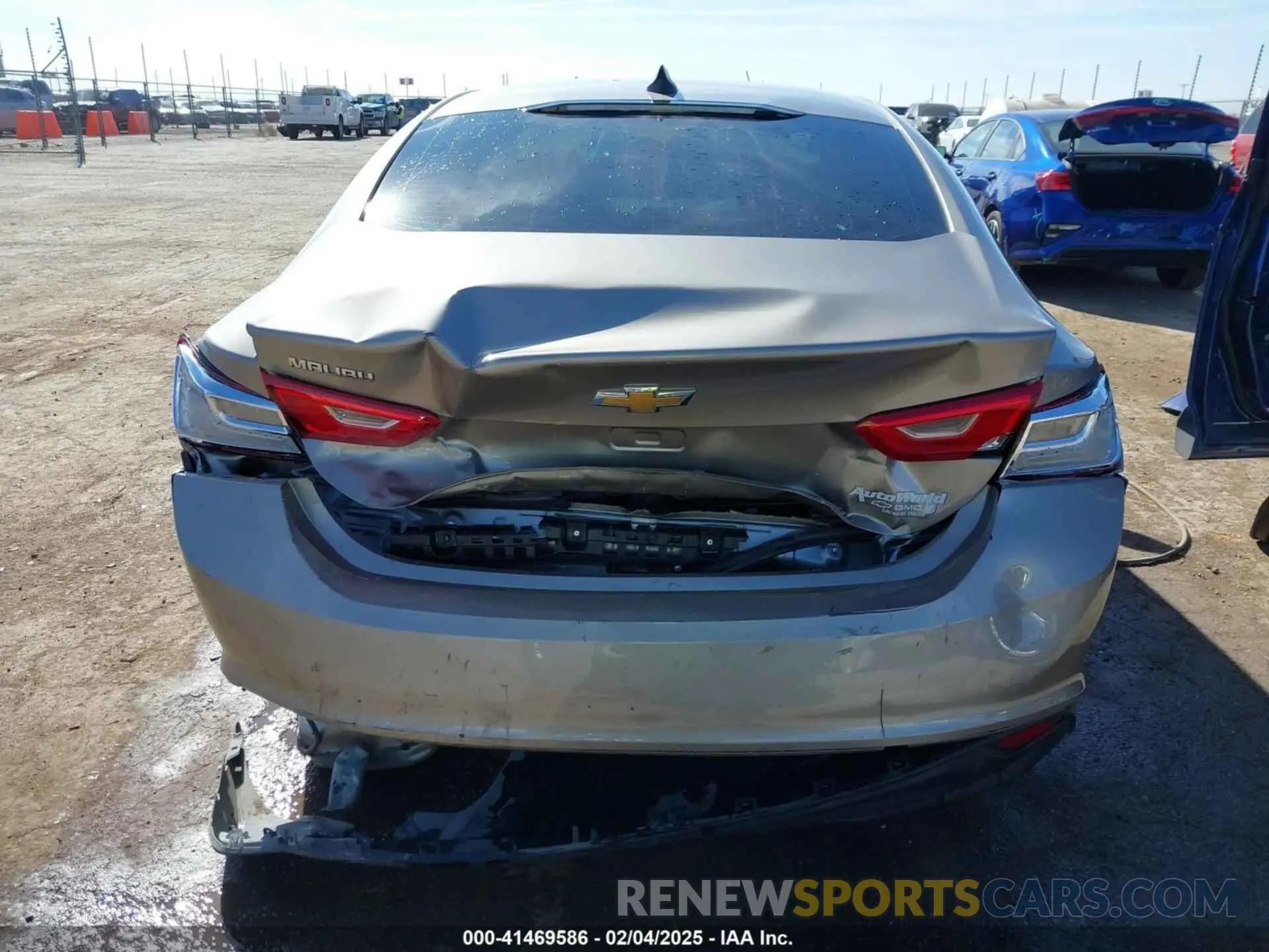 6 Photograph of a damaged car 1G1ZB5ST8NF192044 CHEVROLET MALIBU 2022