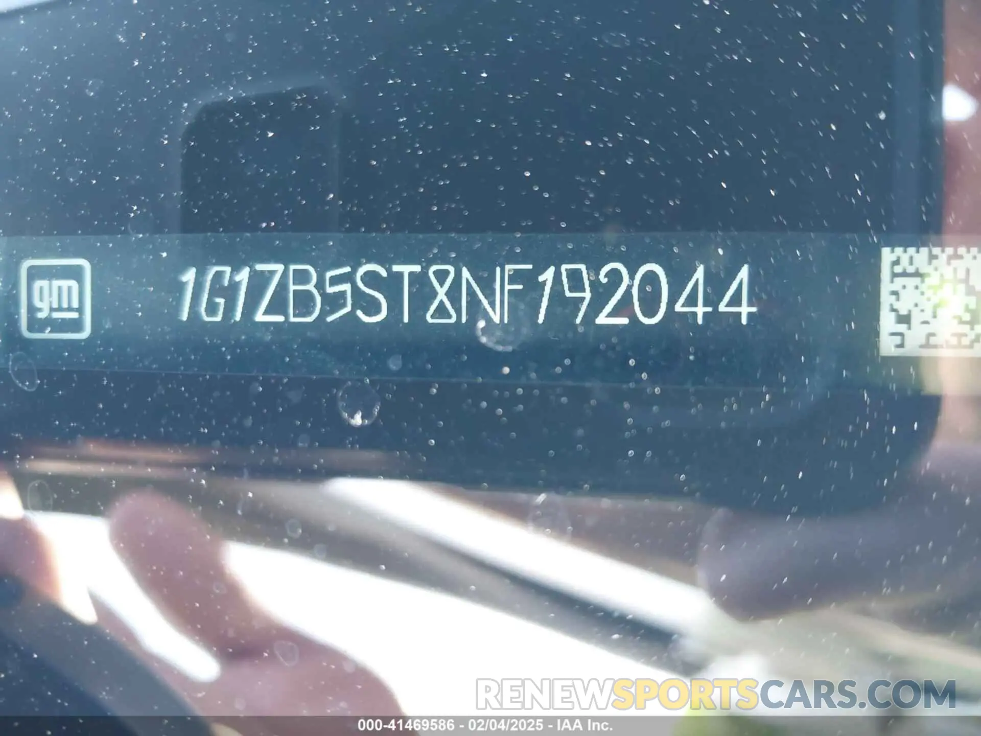 9 Photograph of a damaged car 1G1ZB5ST8NF192044 CHEVROLET MALIBU 2022