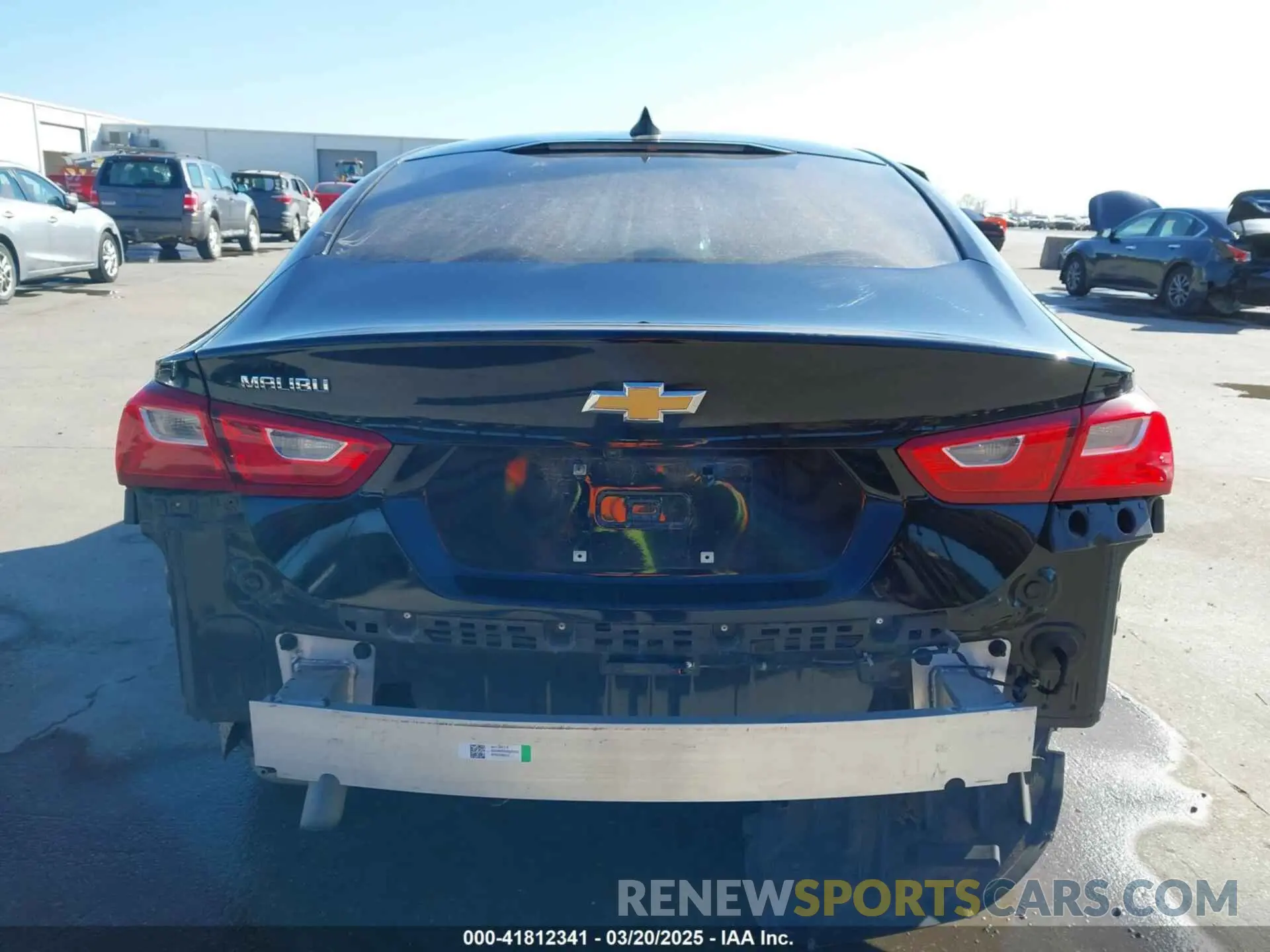 12 Photograph of a damaged car 1G1ZB5ST8NF205584 CHEVROLET MALIBU 2022