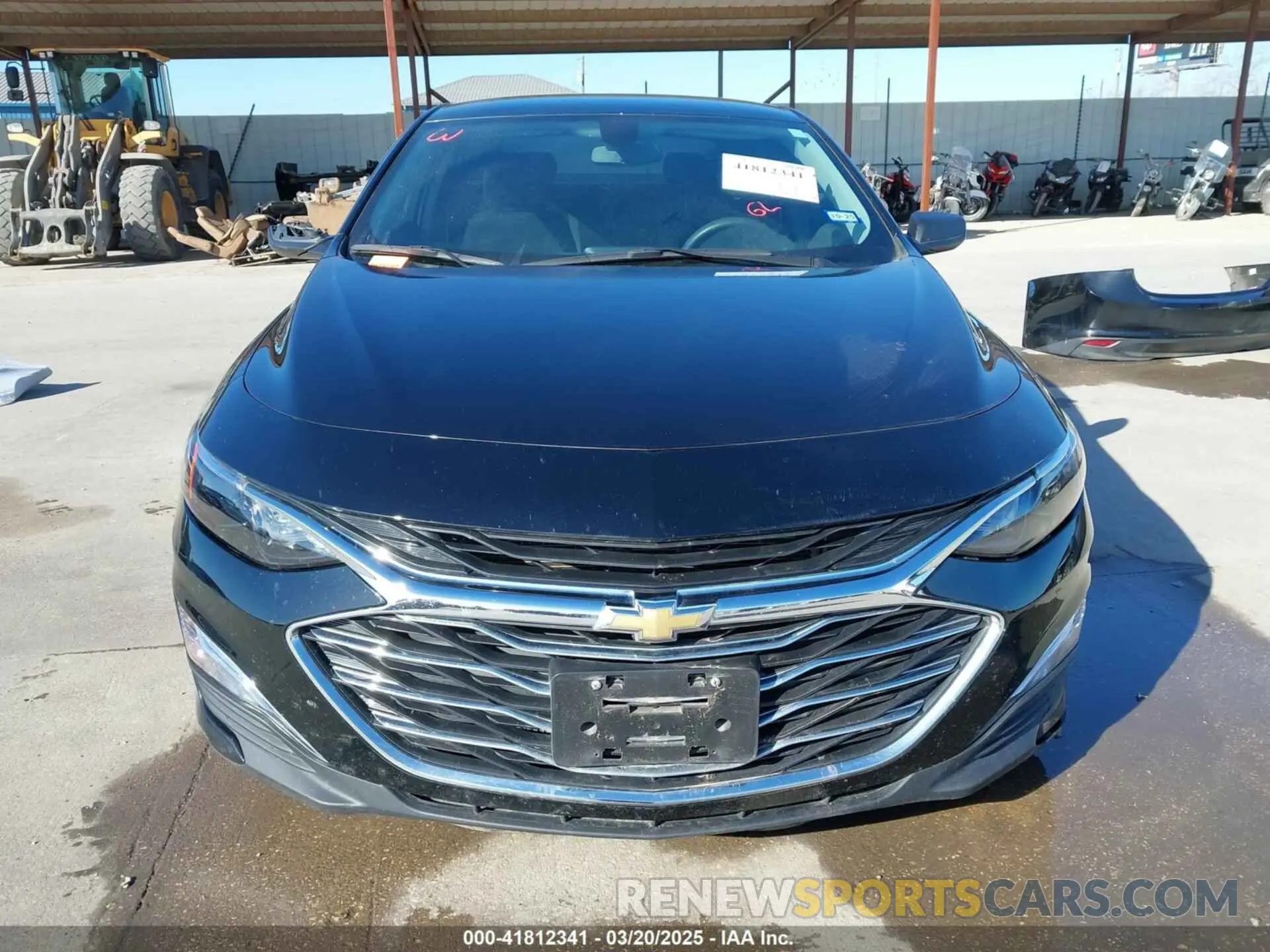 13 Photograph of a damaged car 1G1ZB5ST8NF205584 CHEVROLET MALIBU 2022