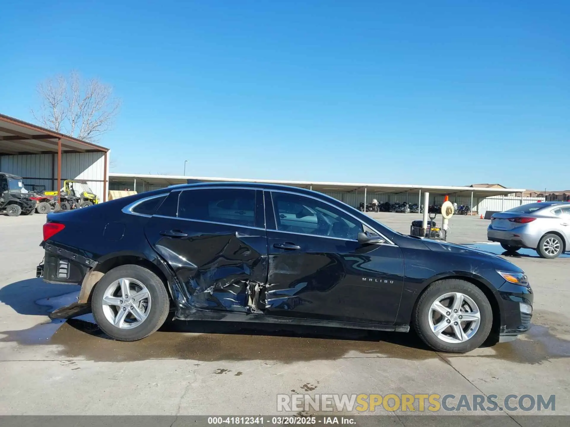 14 Photograph of a damaged car 1G1ZB5ST8NF205584 CHEVROLET MALIBU 2022