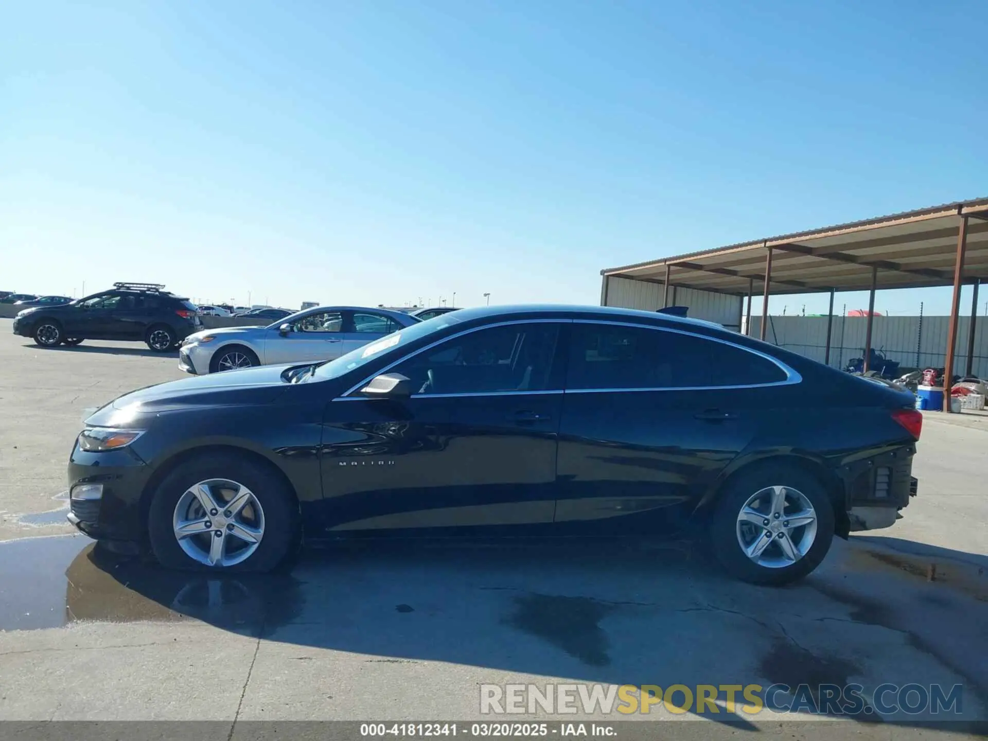 15 Photograph of a damaged car 1G1ZB5ST8NF205584 CHEVROLET MALIBU 2022