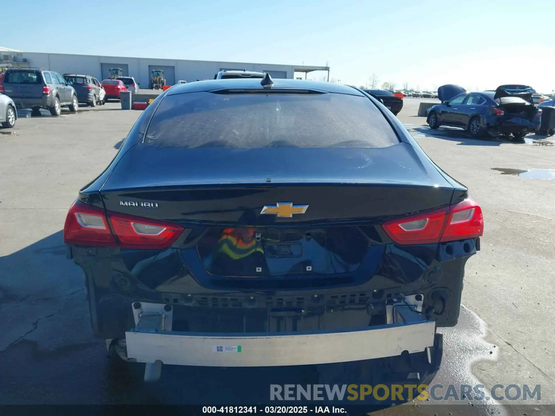 17 Photograph of a damaged car 1G1ZB5ST8NF205584 CHEVROLET MALIBU 2022