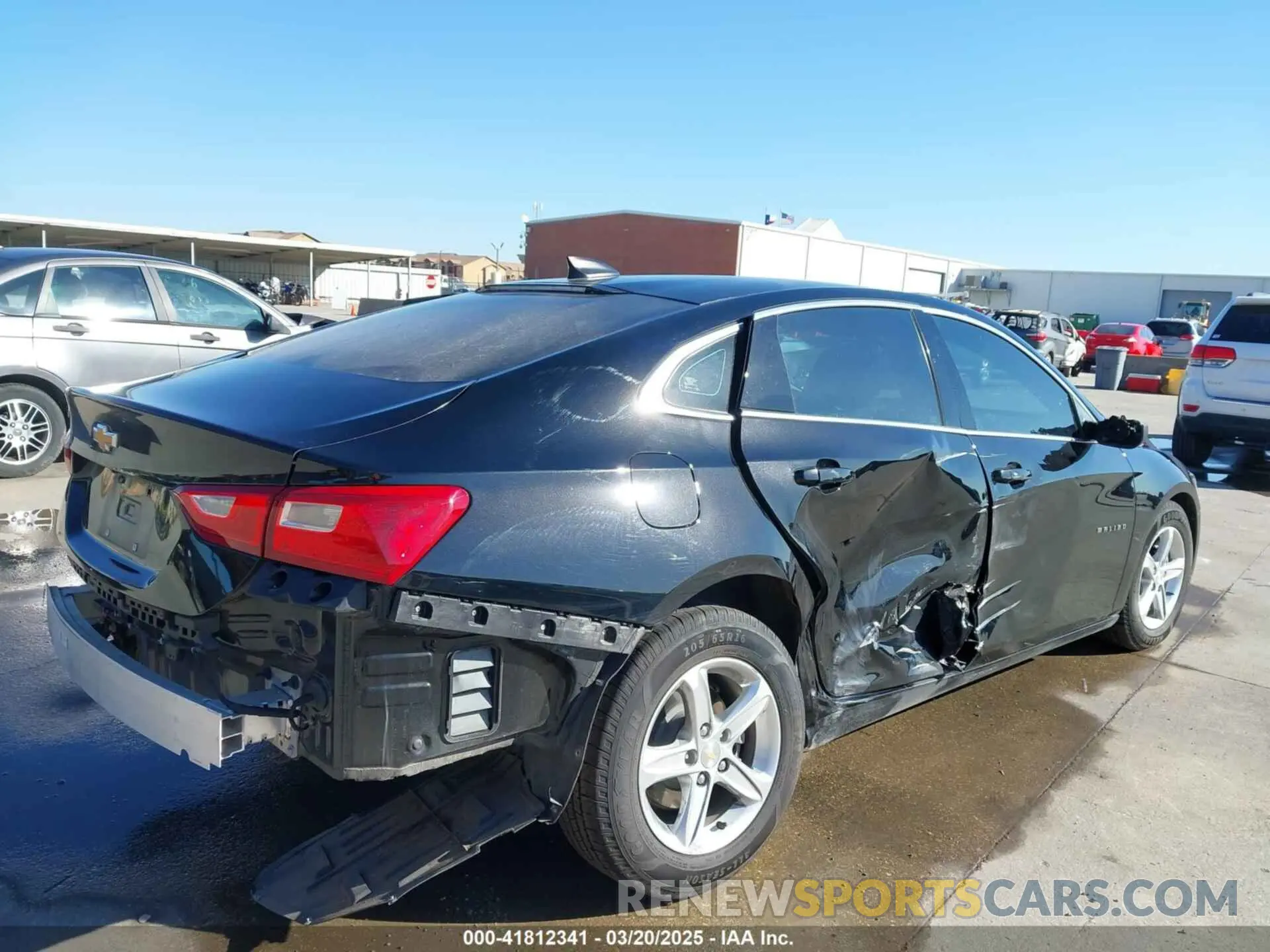 6 Photograph of a damaged car 1G1ZB5ST8NF205584 CHEVROLET MALIBU 2022