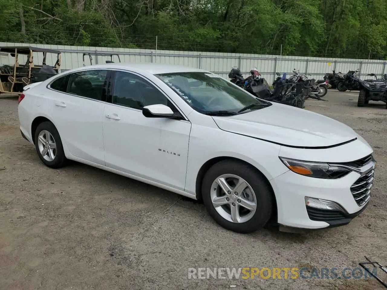 4 Photograph of a damaged car 1G1ZB5ST9NF185670 CHEVROLET MALIBU 2022