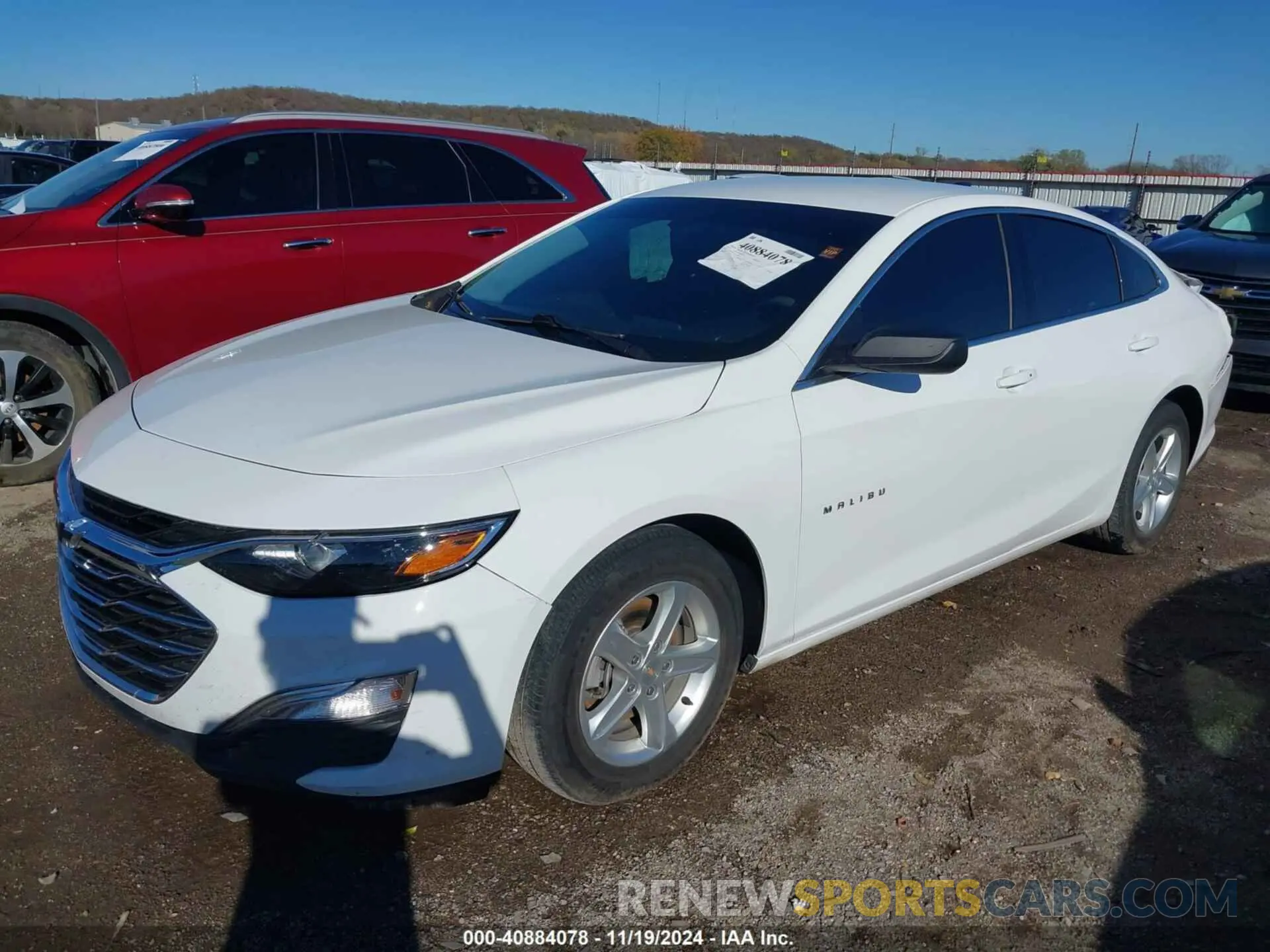 2 Photograph of a damaged car 1G1ZB5ST9NF210695 CHEVROLET MALIBU 2022
