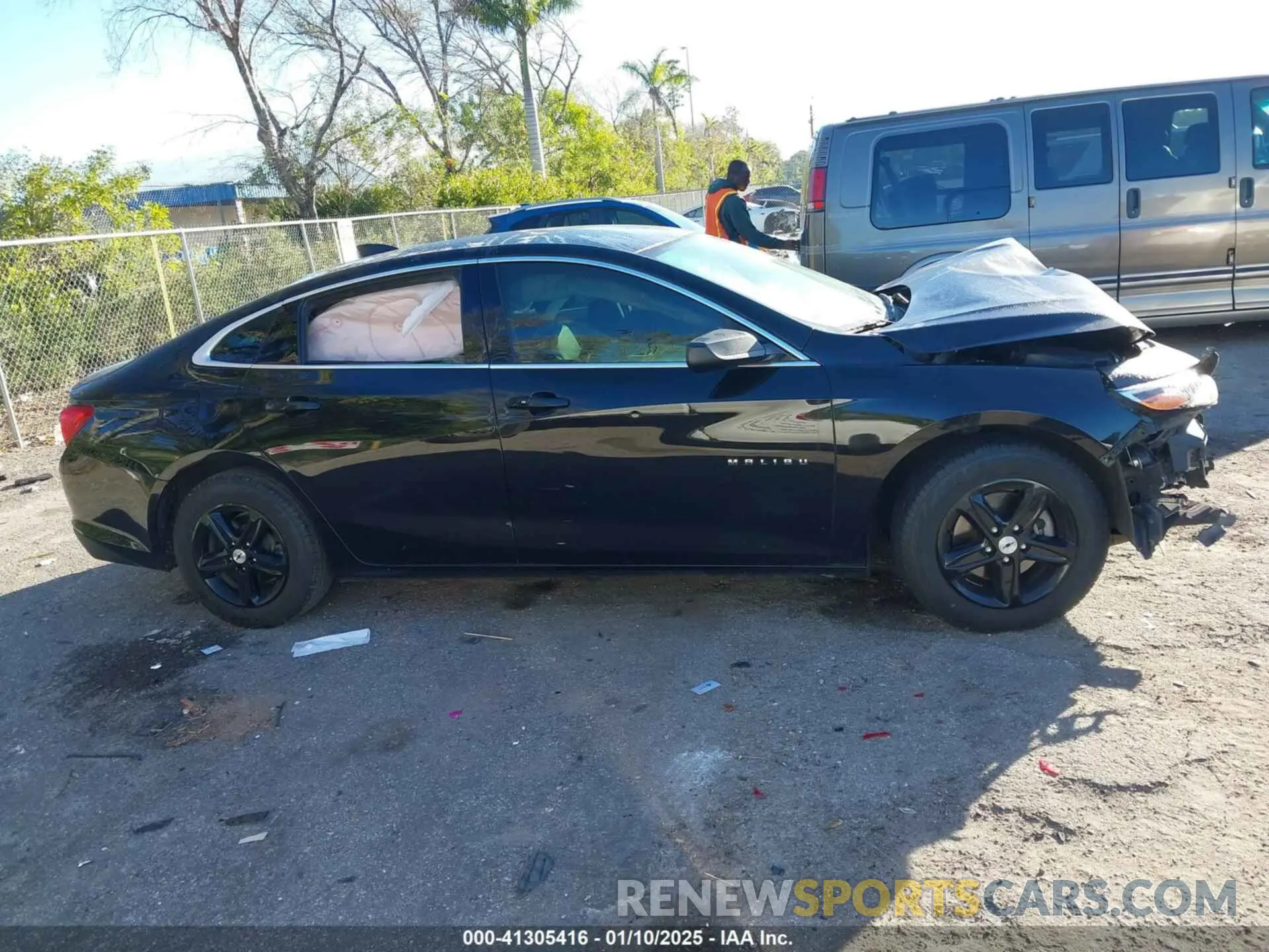 13 Photograph of a damaged car 1G1ZB5ST9NF212656 CHEVROLET MALIBU 2022
